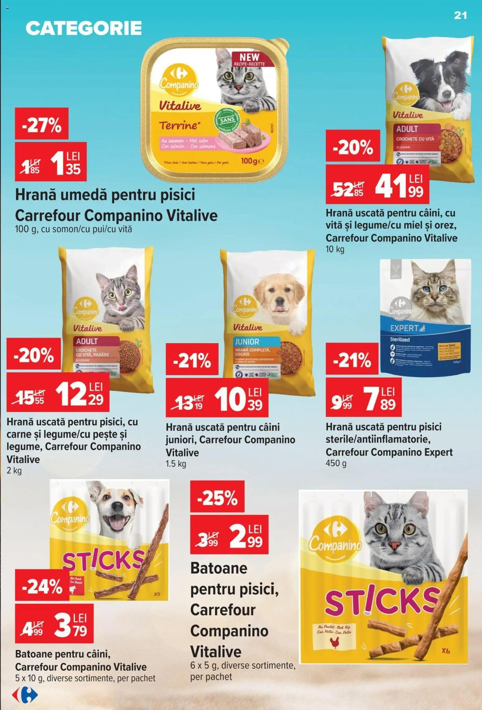 Catalog Carrefour 22 - 27 Iulie 2026 | Pagina 21 | Produse: Pară, Pește