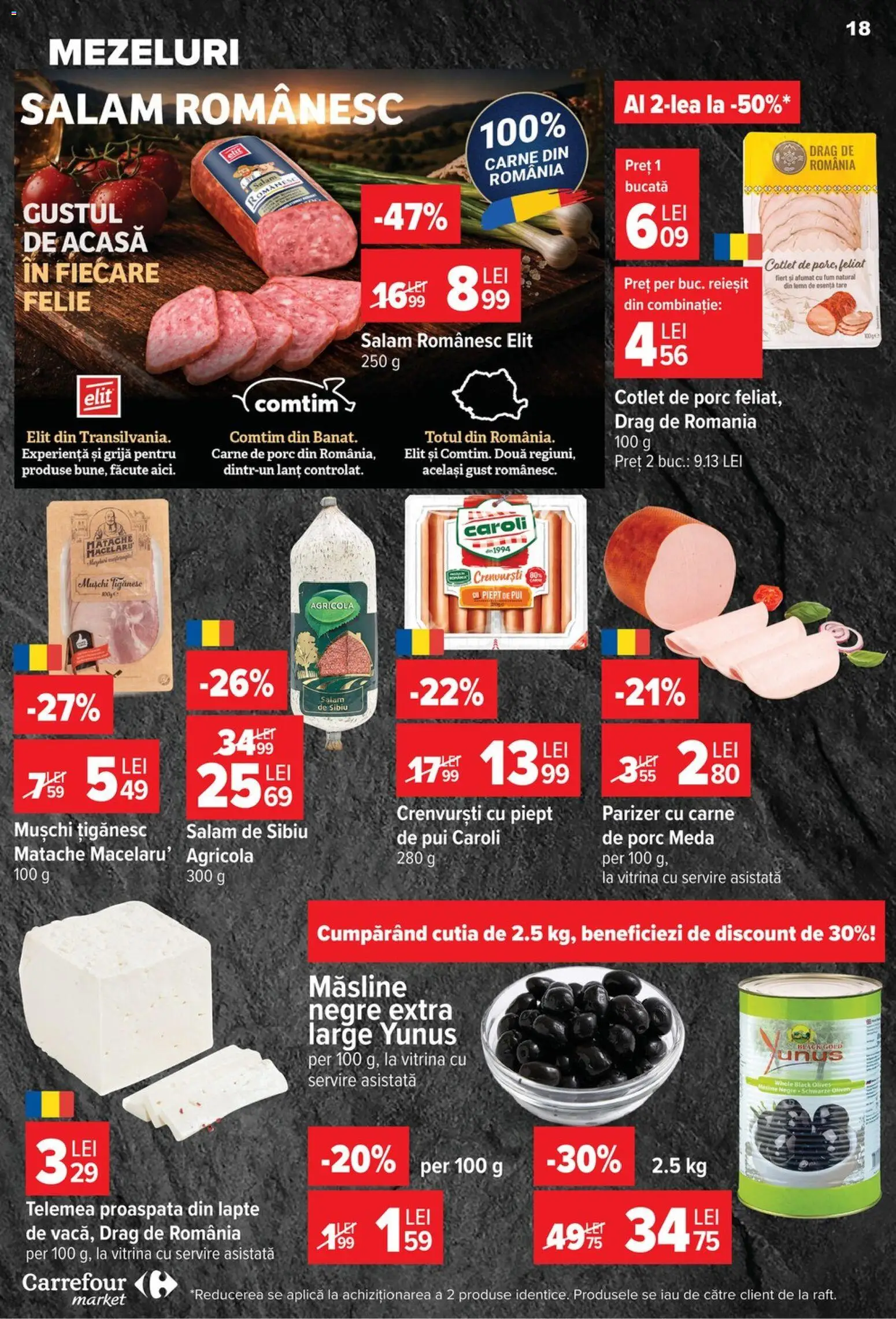 Catalog Carrefour 22 - 27 Iulie 2026 | Pagina 18 | Produse: Hacıyatmaz Kedi Oyuncağı, Vitrină, Crenvurști, Lapte