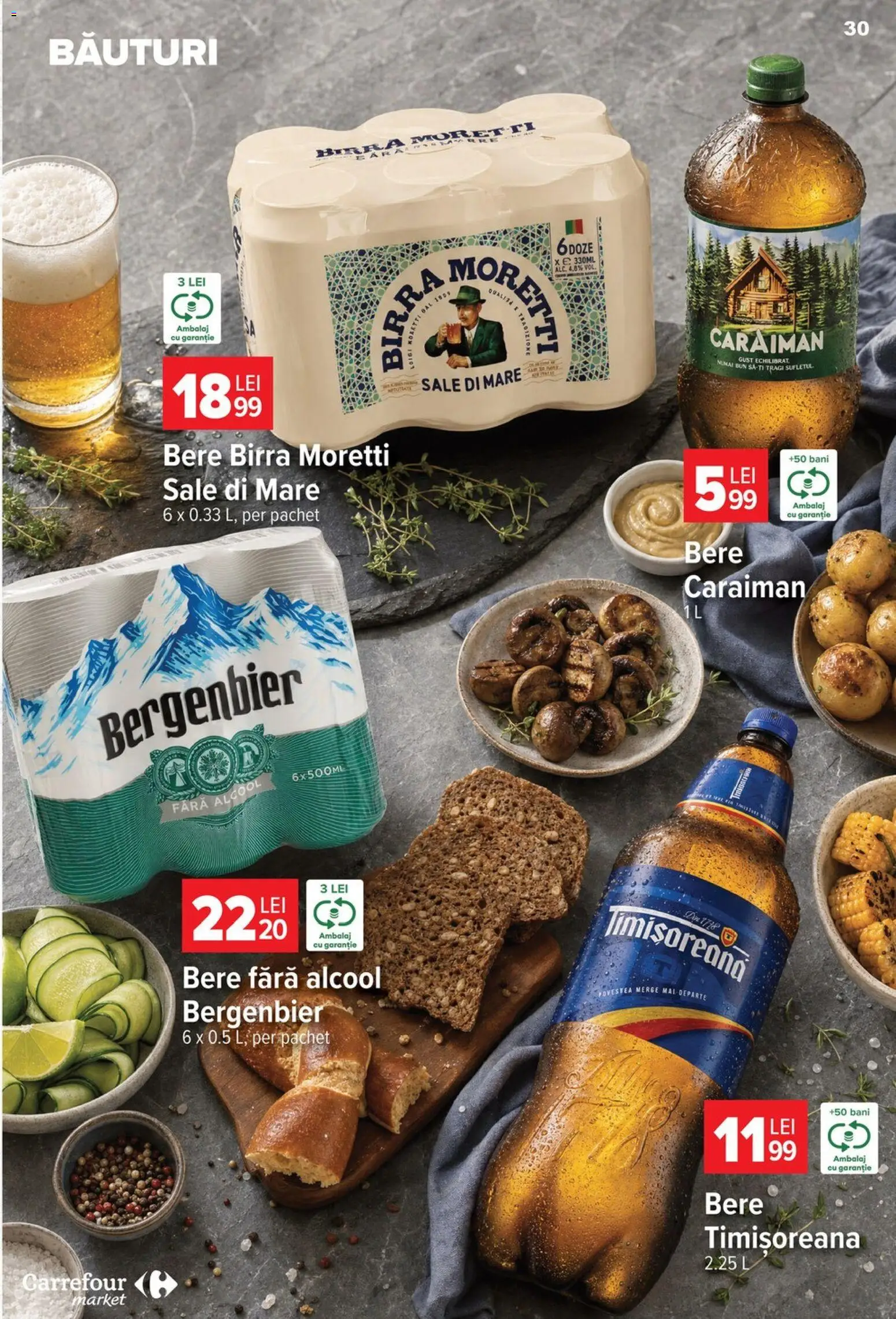 Catalog Carrefour 22 - 27 Iulie 2026 | Pagina 30 | Produse: Bere, Plastik Kulübe