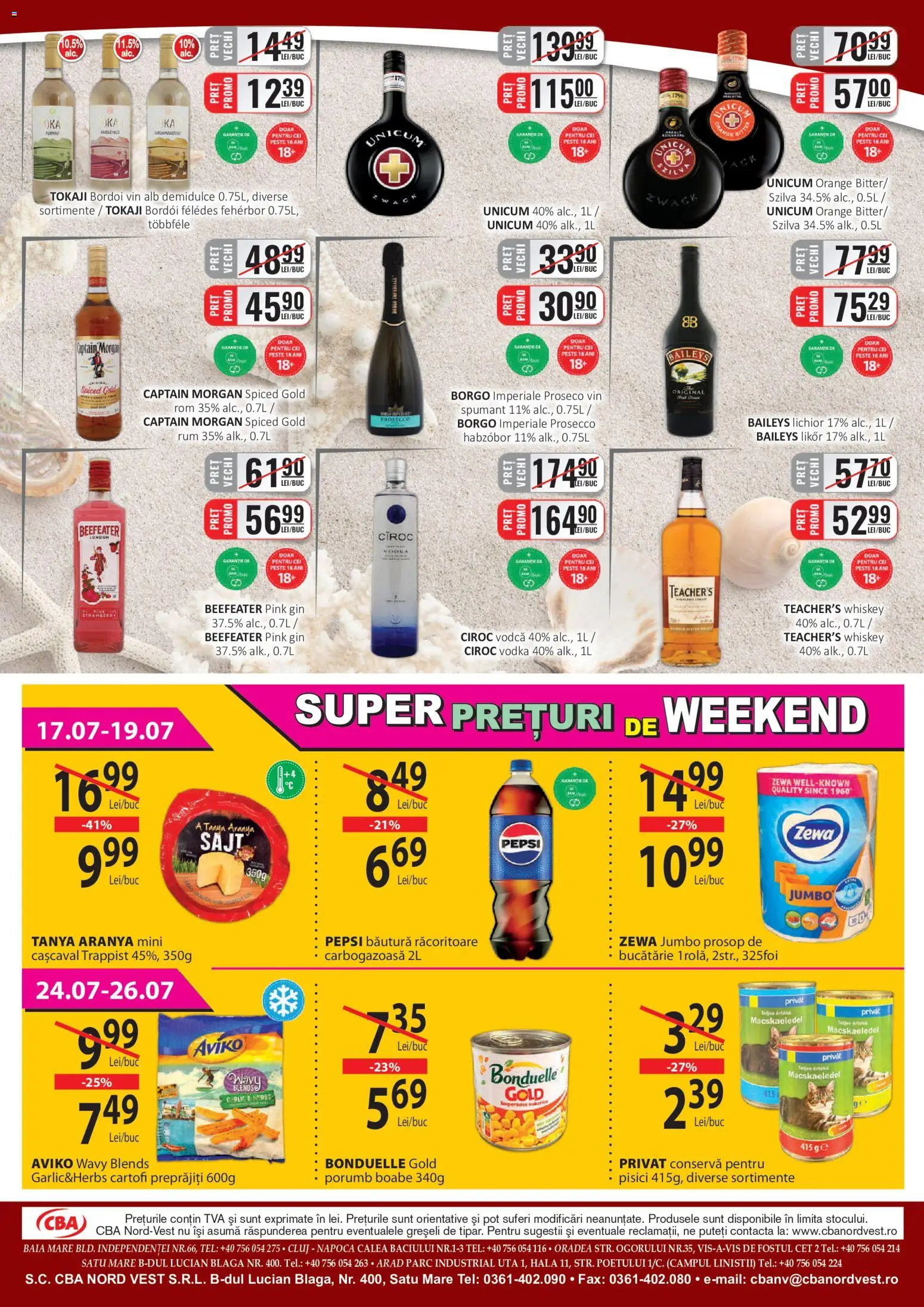 Catalog CBA 16 - 30 Iulie 2026 | Pagina 8 | Produse: Bucătărie, Vin, Gin, Vodka