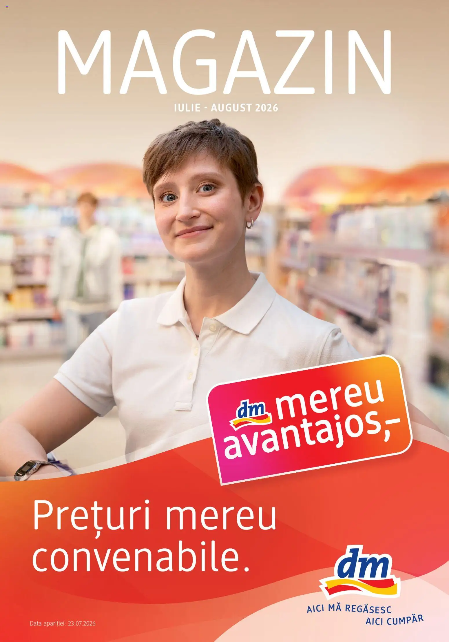 Catalog DM Drogerie Markt 23 Iulie - 24 August 2026 | Pagina 1