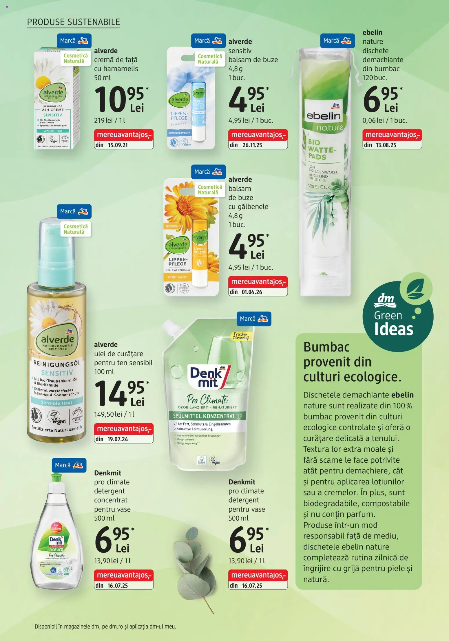Catalog DM Drogerie Markt 23 Iulie - 24 August 2026 | Pagina 22 | Produse: Balsam, Cremă, Ulei, Detergent