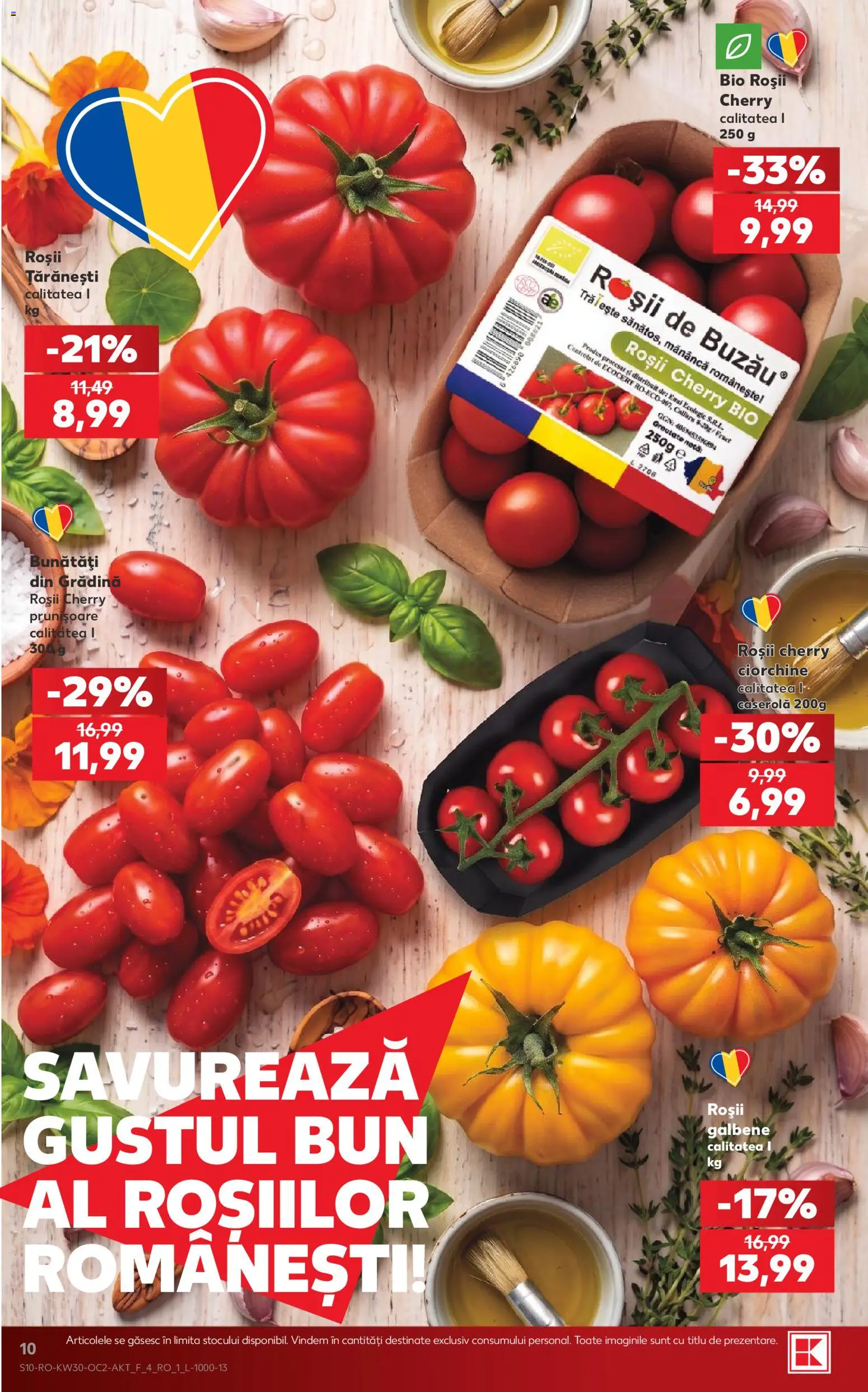 Catalog Kaufland 22 - 27 Iulie 2026 | Pagina 10 | Produse: Şerit ödül, Roșii