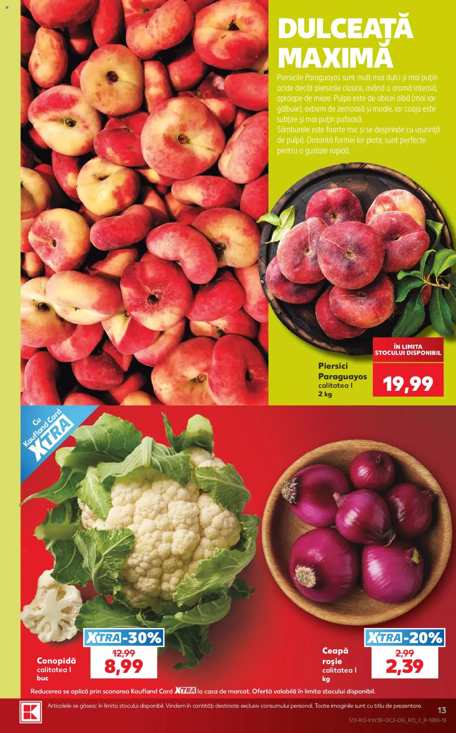 Catalog Kaufland 22 - 27 Iulie 2026 | Pagina 13 | Produse: Conopidă, Ceapă