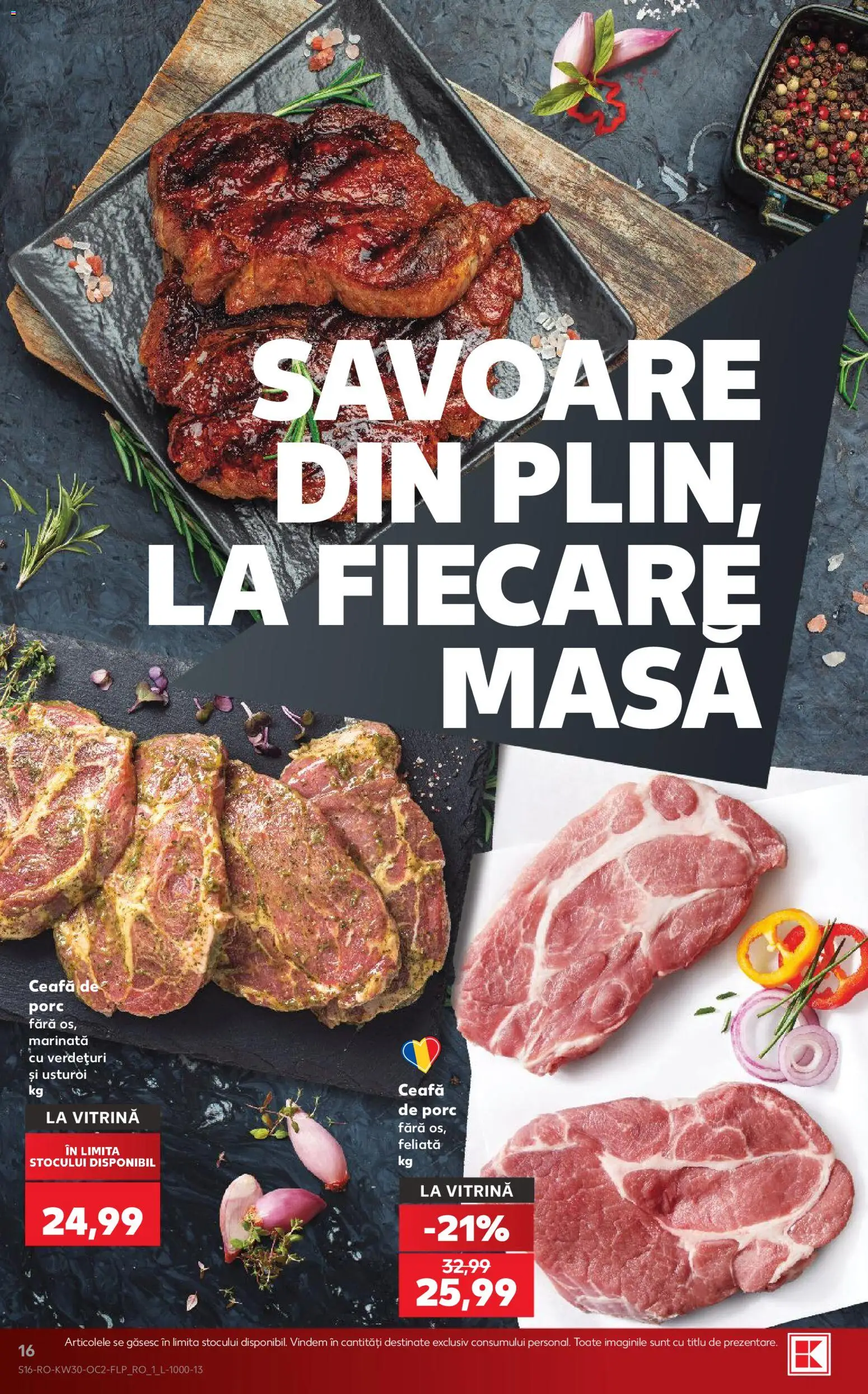 Catalog Kaufland 22 - 27 Iulie 2026 | Pagina 16 | Produse: Keçeli kalem, Masă, Vitrină, Usturoi