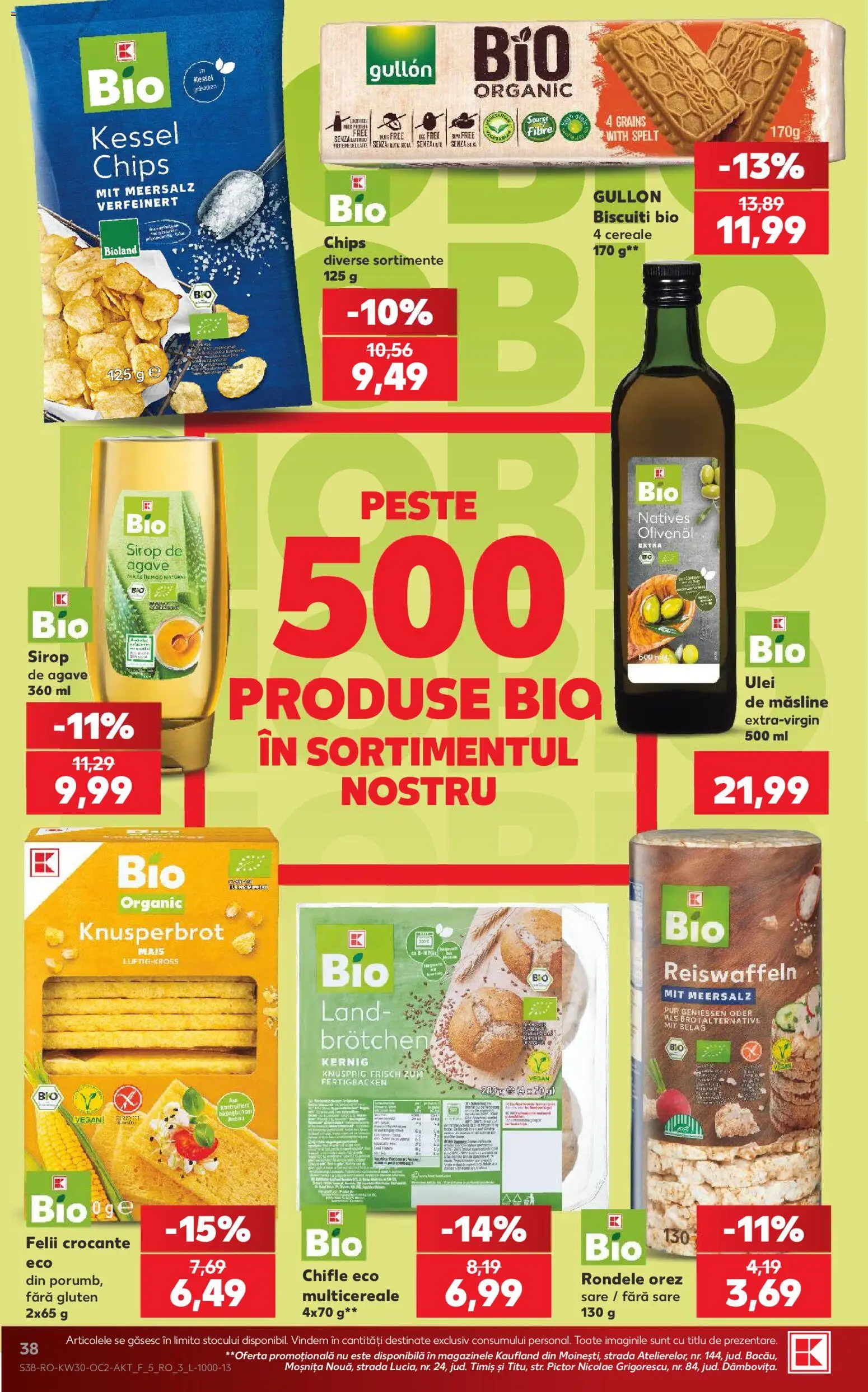 Catalog Kaufland 22 - 27 Iulie 2026 | Pagina 38 | Produse: Şerit ödül, Orez, Pește, Sirop