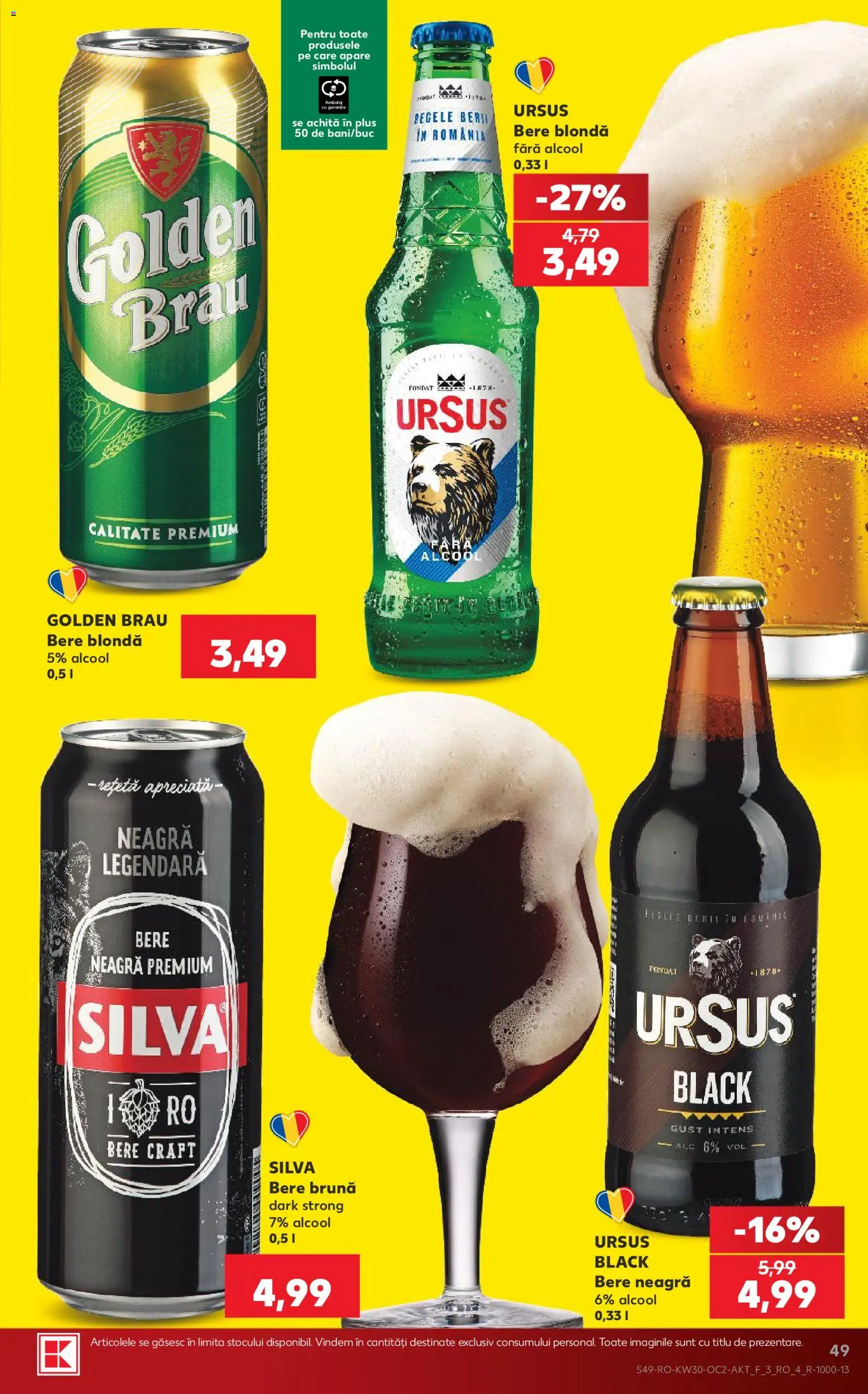 Catalog Kaufland 22 - 27 Iulie 2026 | Pagina 49 | Produse: Atıştırmalık, Bere