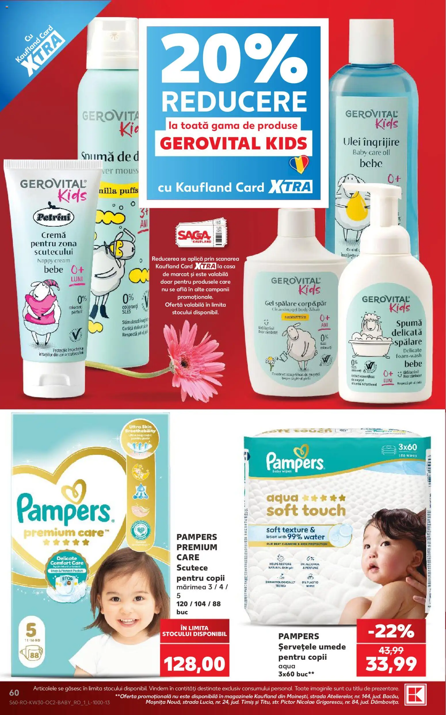 Catalog Kaufland 22 - 27 Iulie 2026 | Pagina 60 | Produse: Pepino, Cremă, Ulei, Scutece