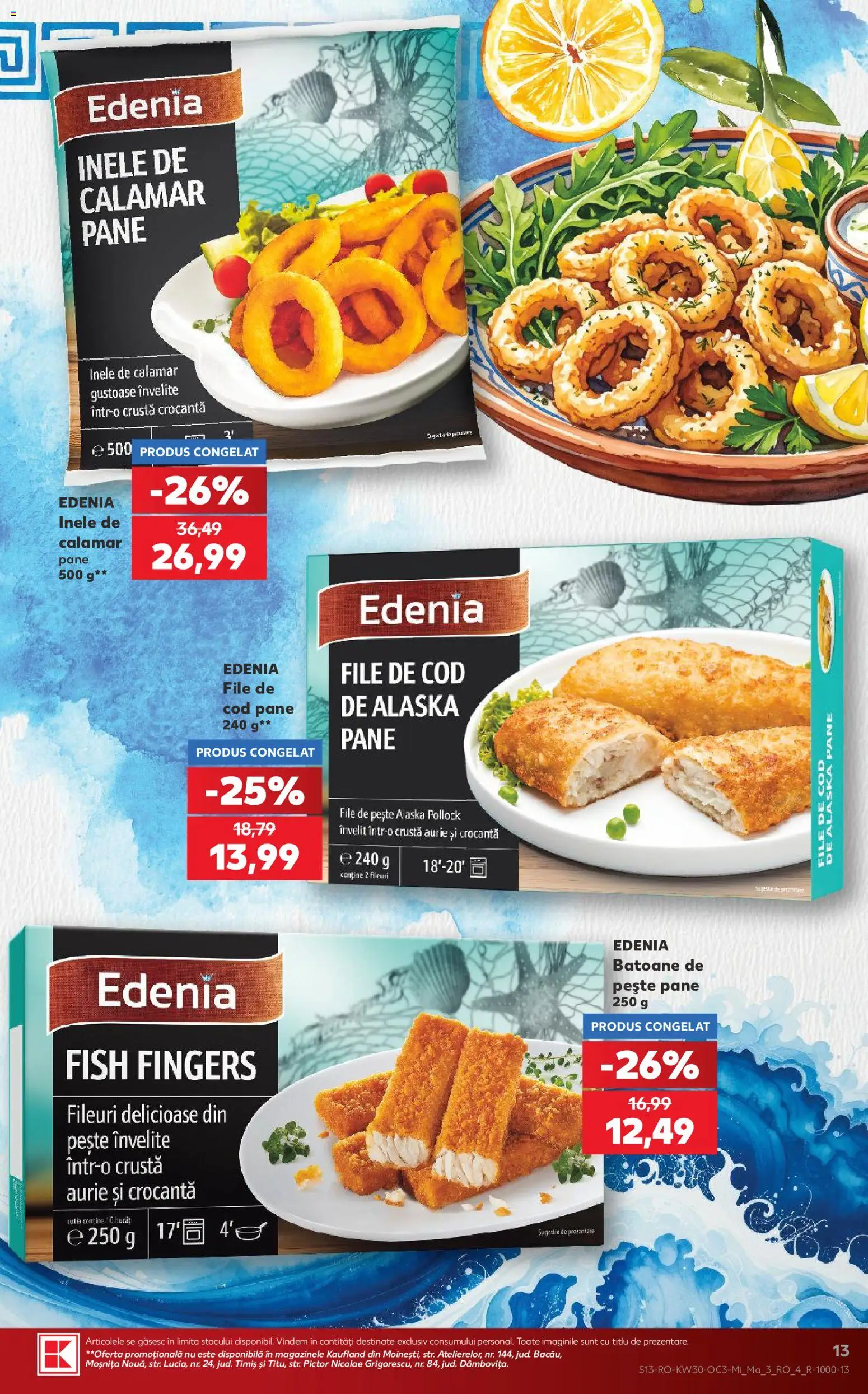 Catalog Kaufland 22 - 27 Iulie 2026 | Pagina 13 | Produse: Marker kalem, Pește
