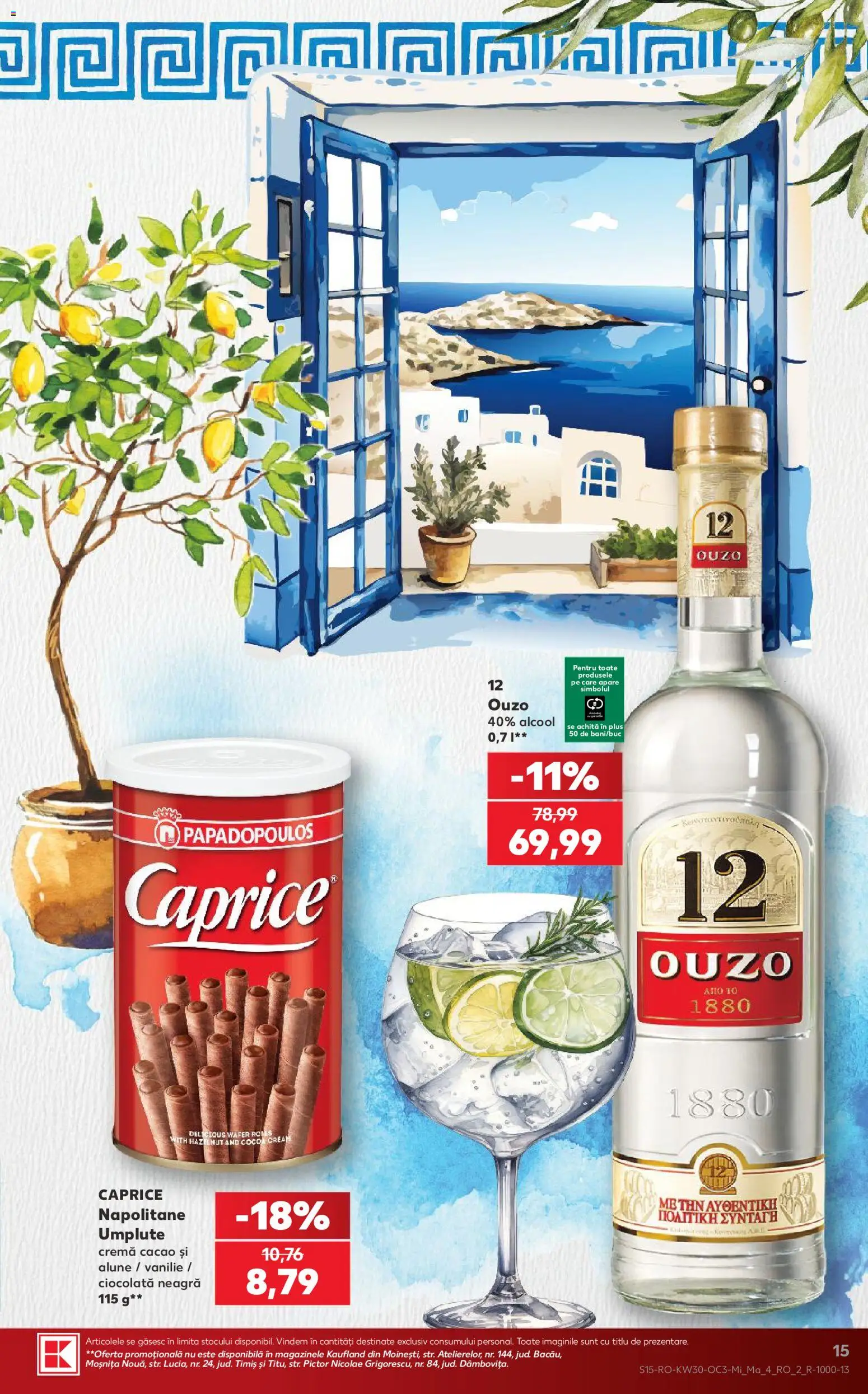 Catalog Kaufland 22 - 27 Iulie 2026 | Pagina 15 | Produse: Alune, Cremă, Ciocolată, Cacao