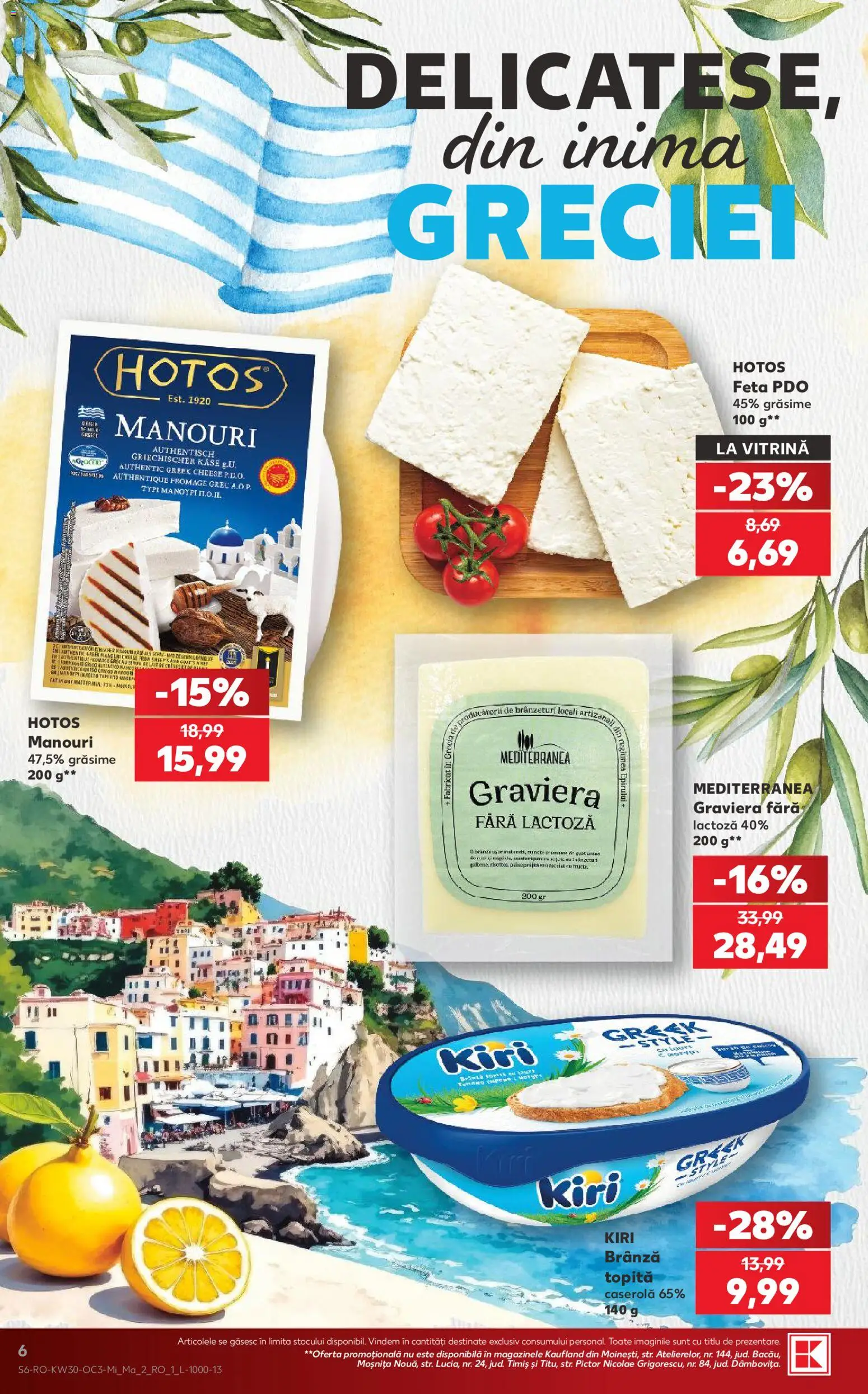 Catalog Kaufland 22 - 27 Iulie 2026 | Pagina 6 | Produse: Serum, Vitrină, Brânză