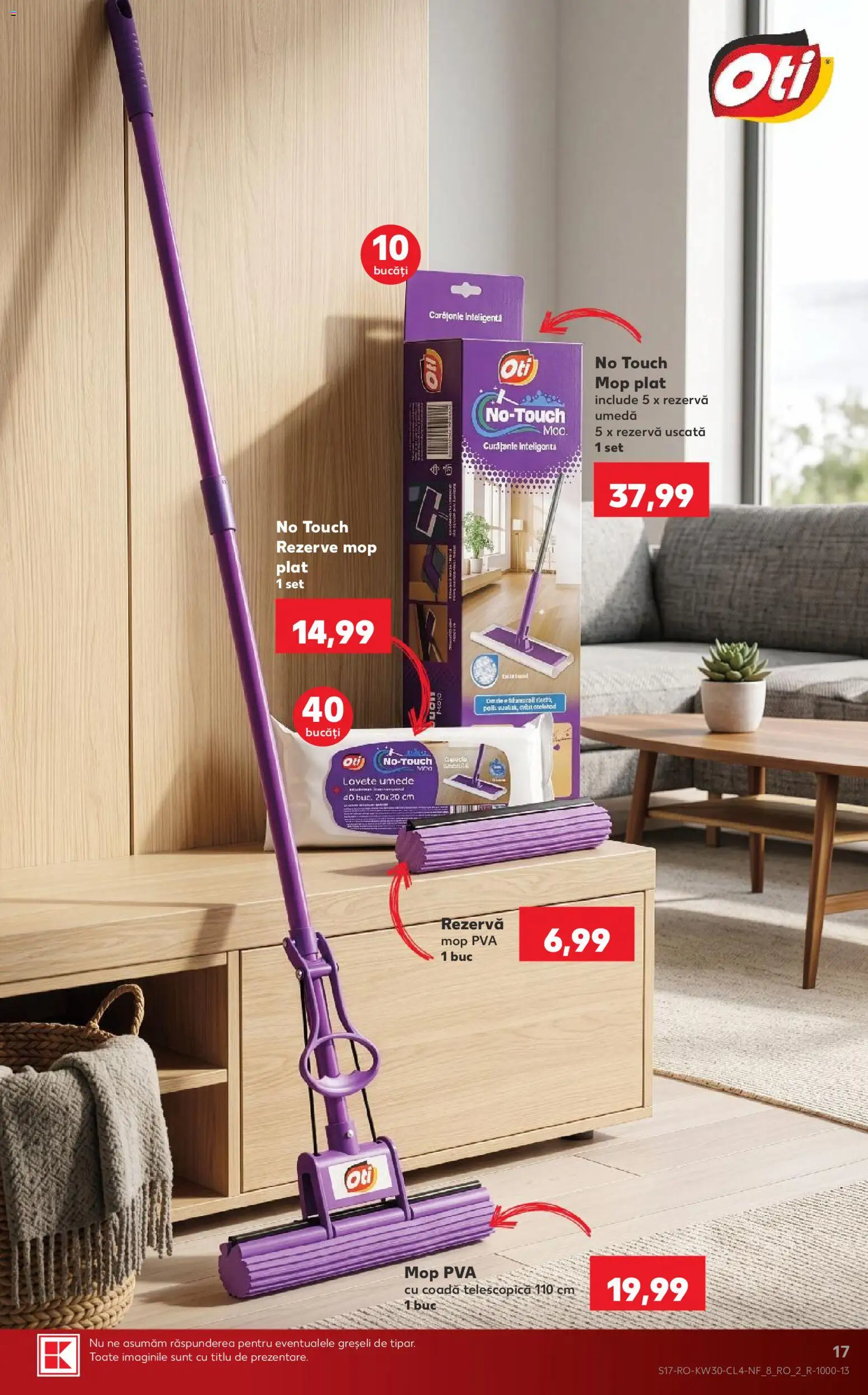 Catalog Kaufland 22 - 27 Iulie 2026 | Pagina 17 | Produse: Mop, Lavete