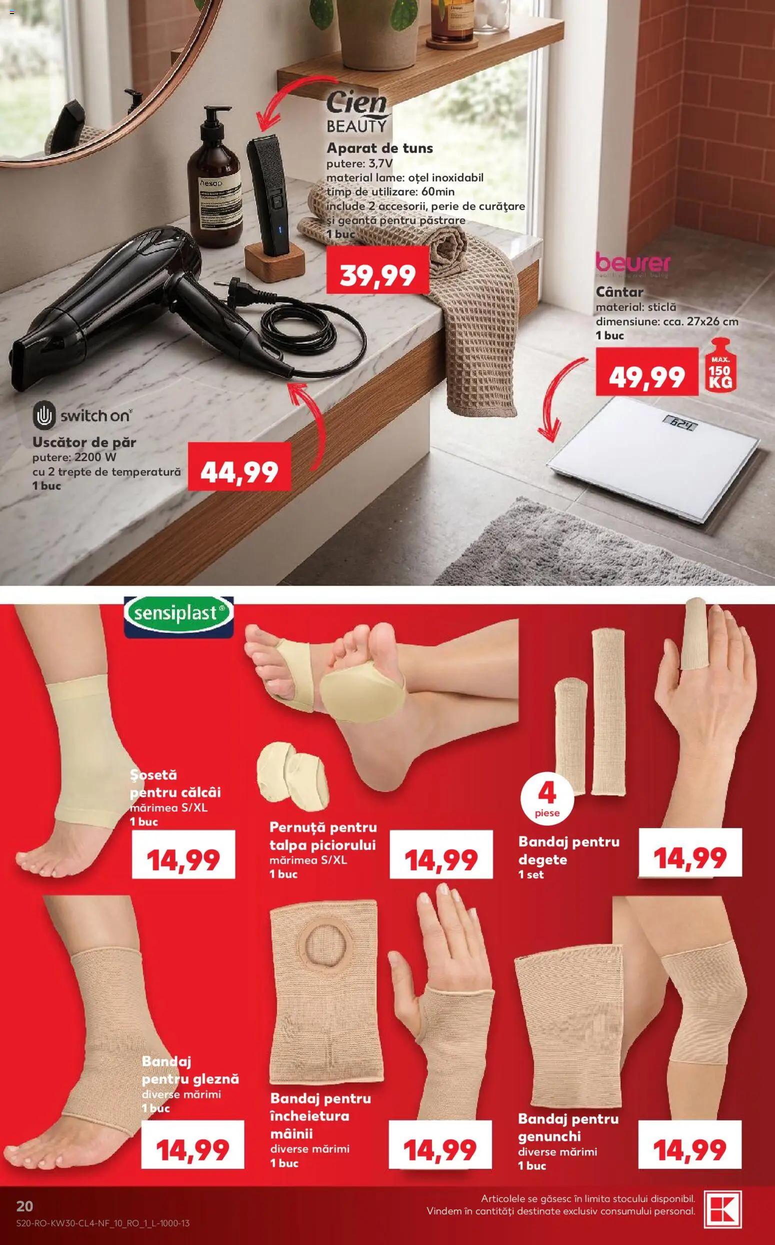 Catalog Kaufland 22 - 27 Iulie 2026 | Pagina 20 | Produse: Geantă, Uscător De Păr, Cântar, Perie