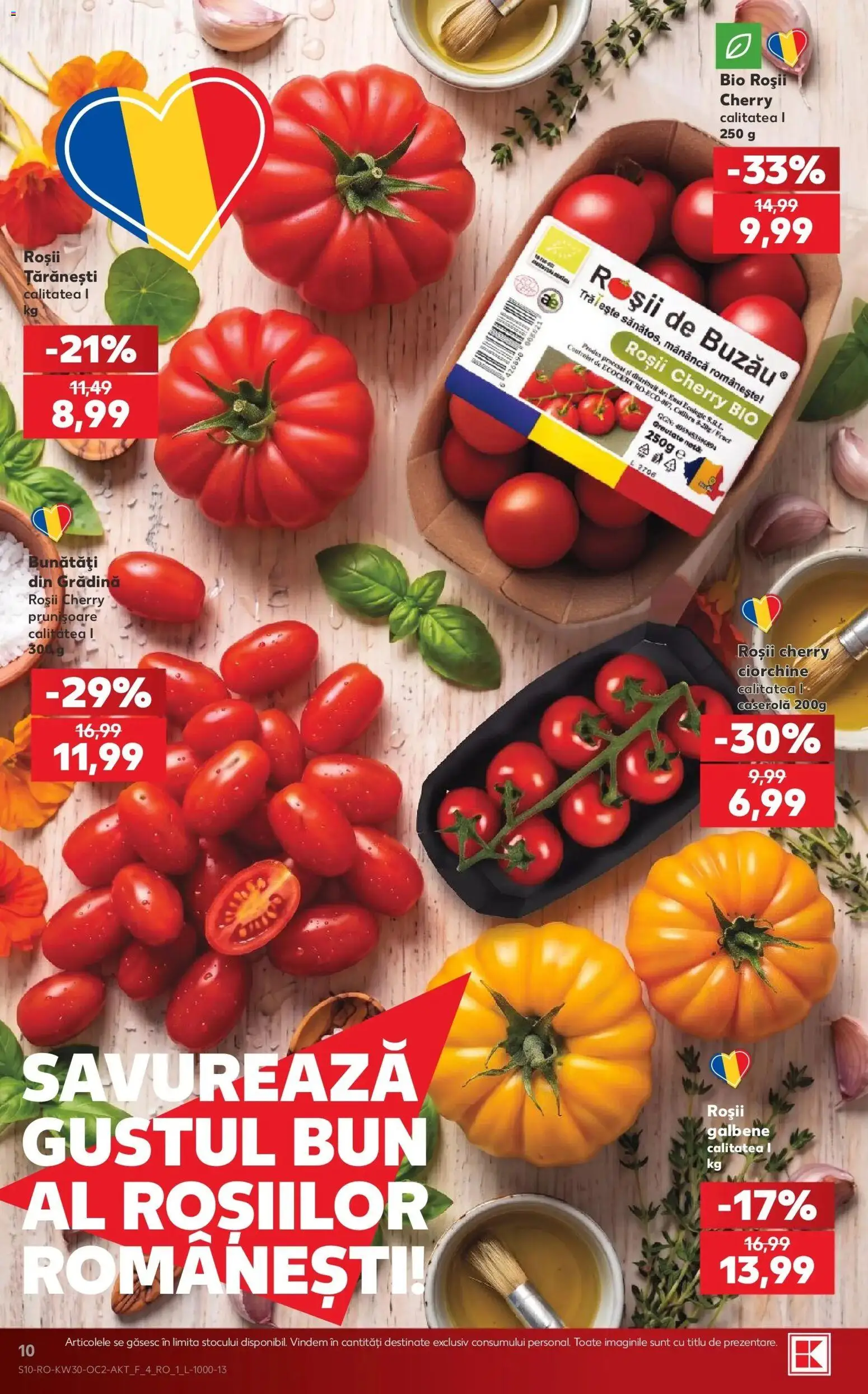 Catalog Kaufland 22 - 27 Iulie 2026 | Pagina 10 | Produse: Şerit ödül, Roșii