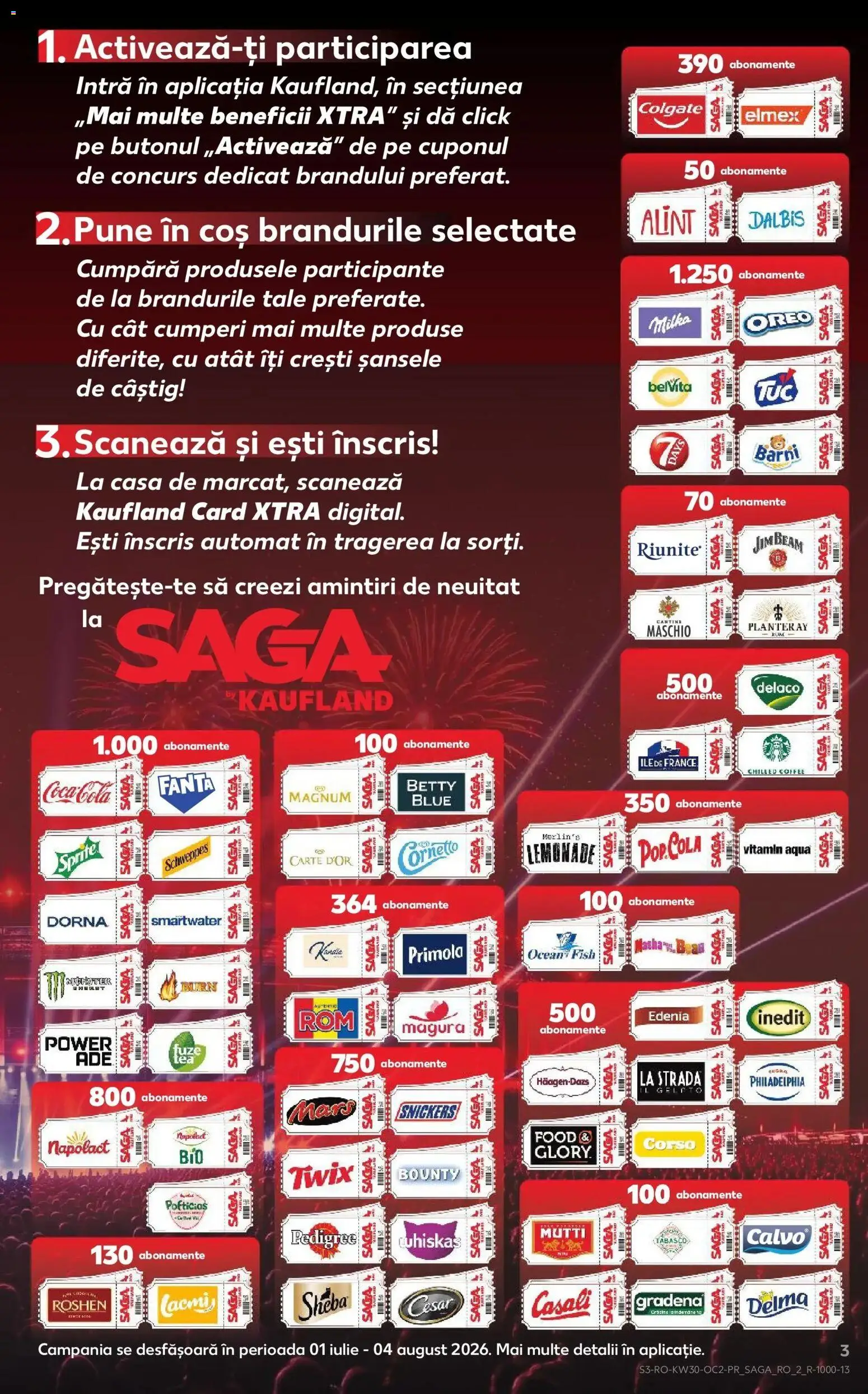 Catalog Kaufland 22 - 27 Iulie 2026 | Pagina 3 | Produse: Light Kedi Konservesi, Coș, Amerikan servis