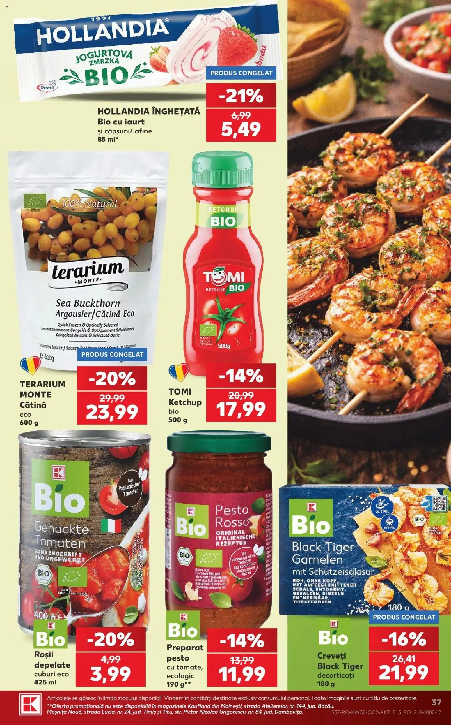 Catalog Kaufland 22 - 27 Iulie 2026 | Pagina 37 | Produse: Şerit ödül, Afine, Iaurt, Înghețată