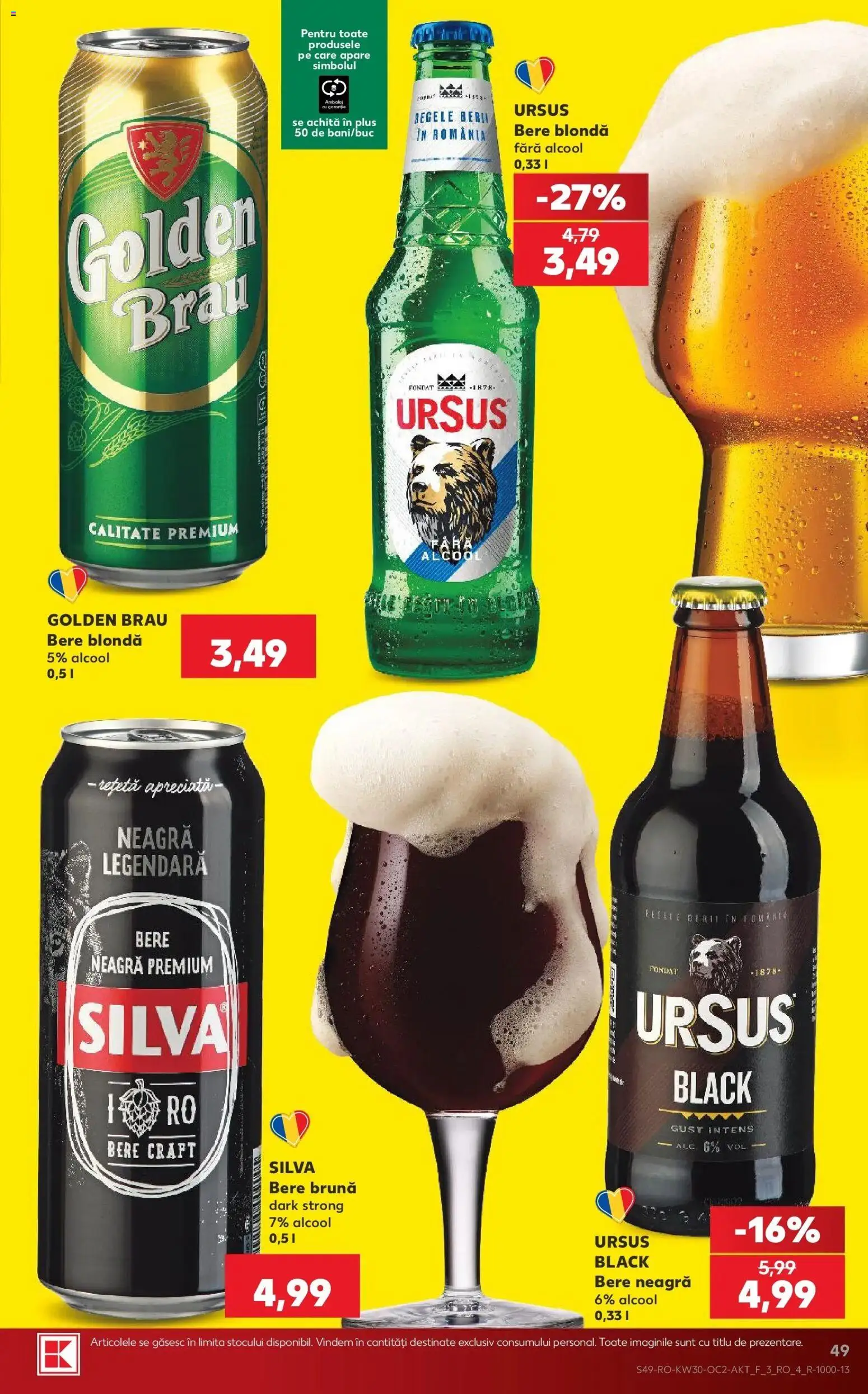 Catalog Kaufland 22 - 27 Iulie 2026 | Pagina 49 | Produse: Atıştırmalık, Bere