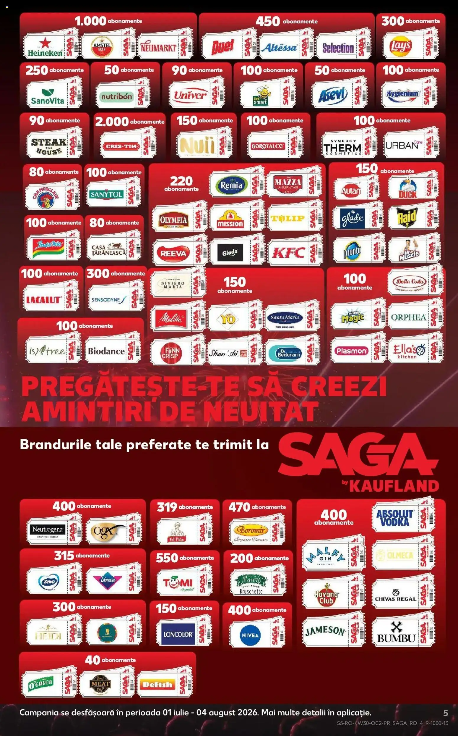 Catalog Kaufland 22 - 27 Iulie 2026 | Pagina 5 | Produse: Vodka