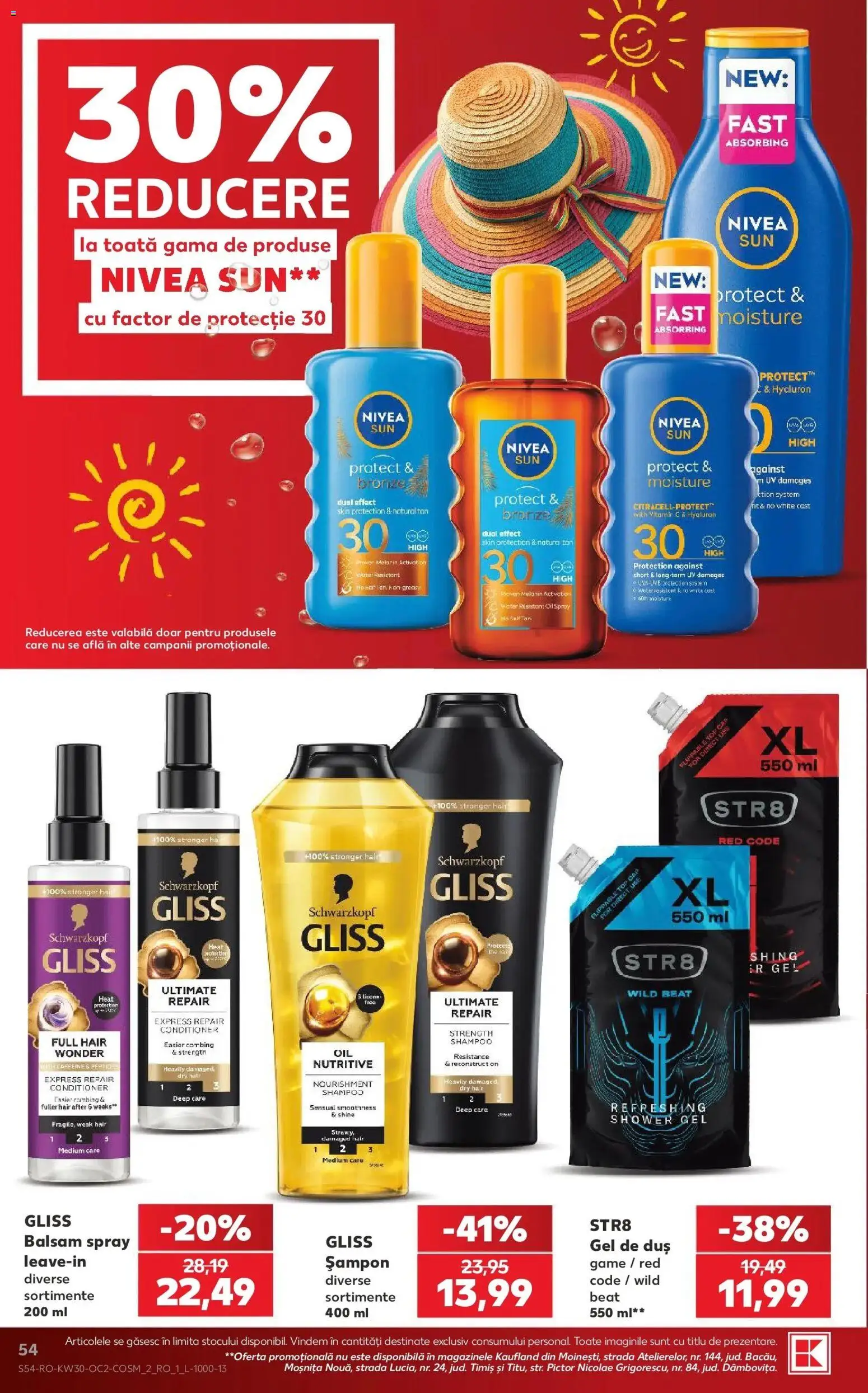 Catalog Kaufland 22 - 27 Iulie 2026 | Pagina 54 | Produse: Top, Șampon, Balsam, Gel de duș