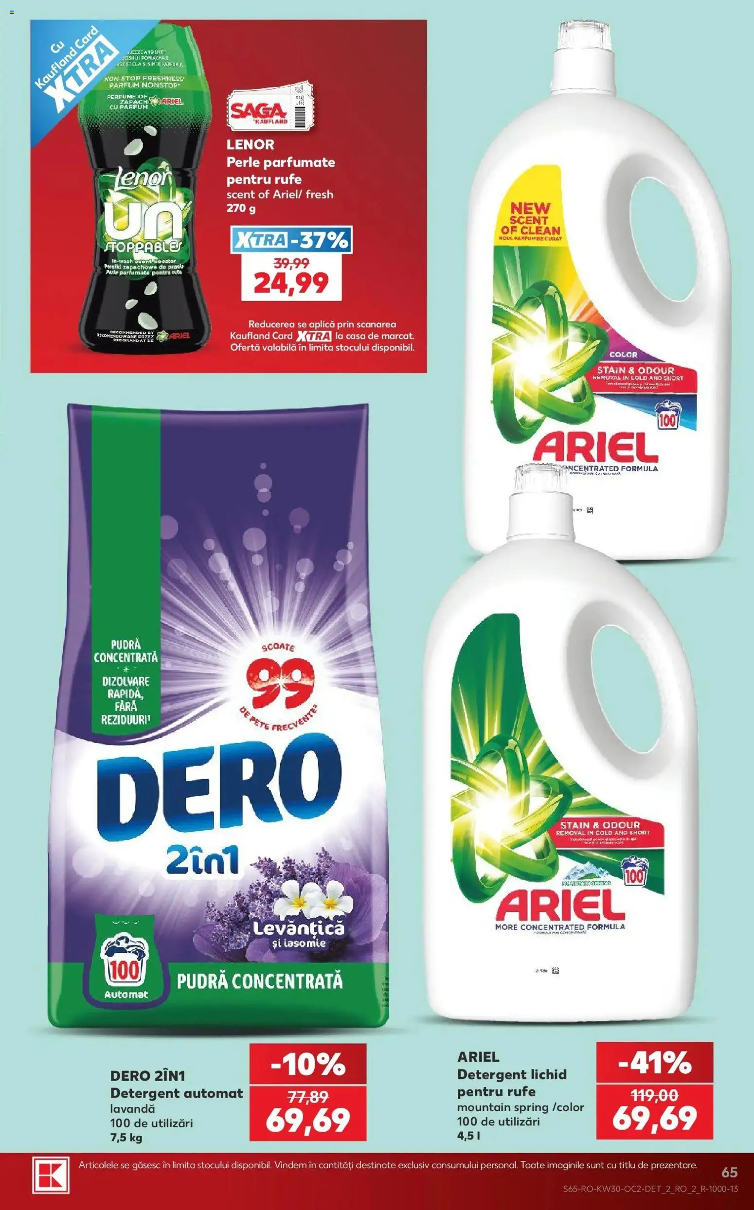 Catalog Kaufland 22 - 27 Iulie 2026 | Pagina 65 | Produse: Pomelo, Kedi Ödül Oyuncakları, Pudră, Detergent