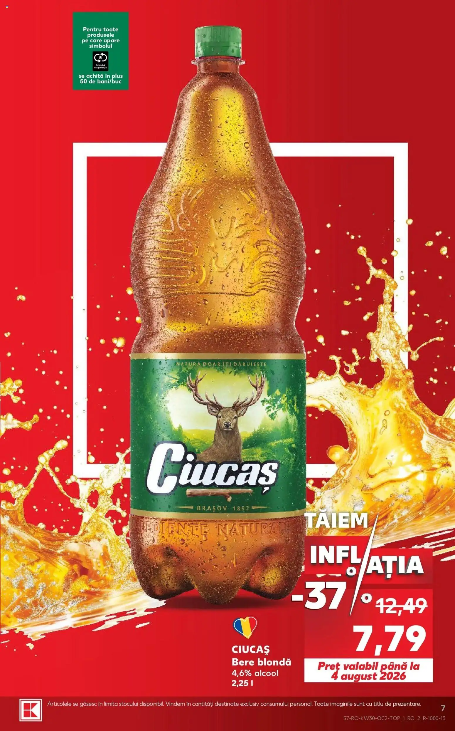 Catalog Kaufland 22 - 27 Iulie 2026 | Pagina 7 | Produse: Bere