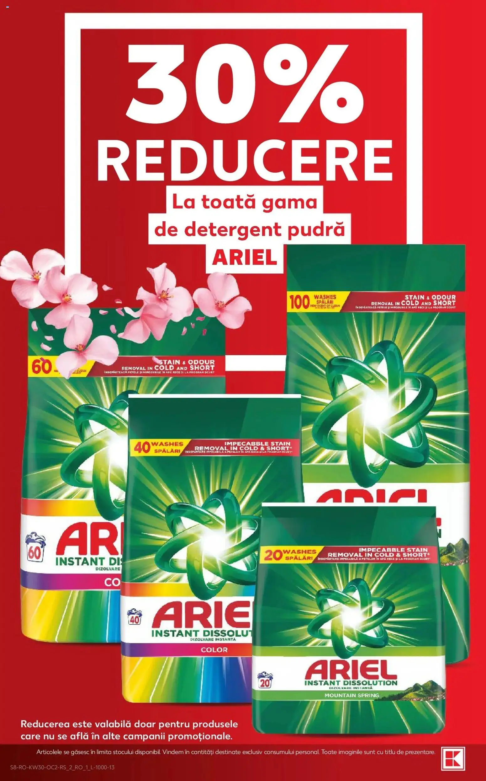 Catalog Kaufland 22 - 27 Iulie 2026 | Pagina 8 | Produse: Pudră, Detergent, Apă