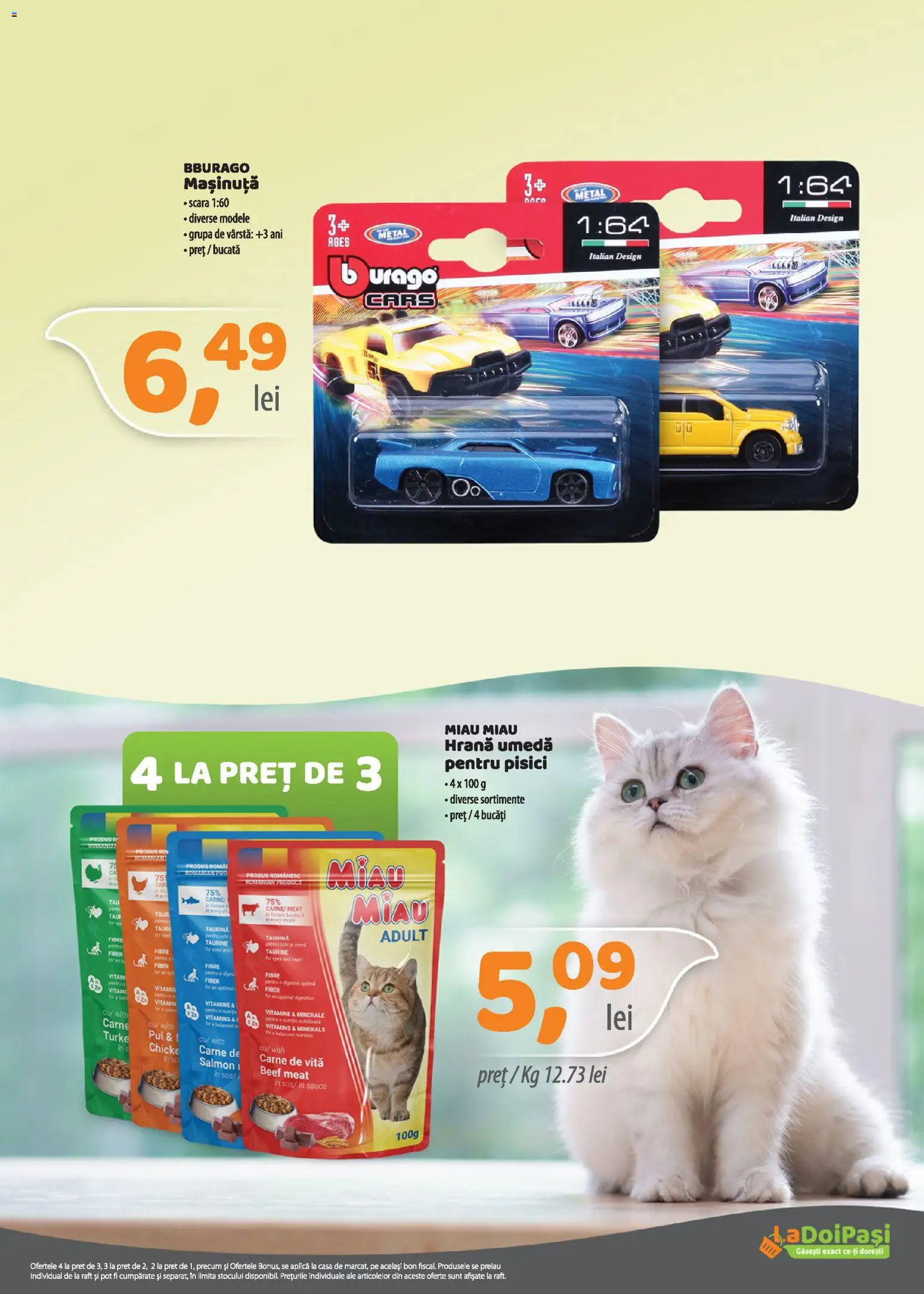 Catalog LaDoiPași 16 - 30 Iulie 2026 | Pagina 11 | Produse: Scară, Raft, Hacıyatmaz Kedi Oyuncağı, Carne De Vită