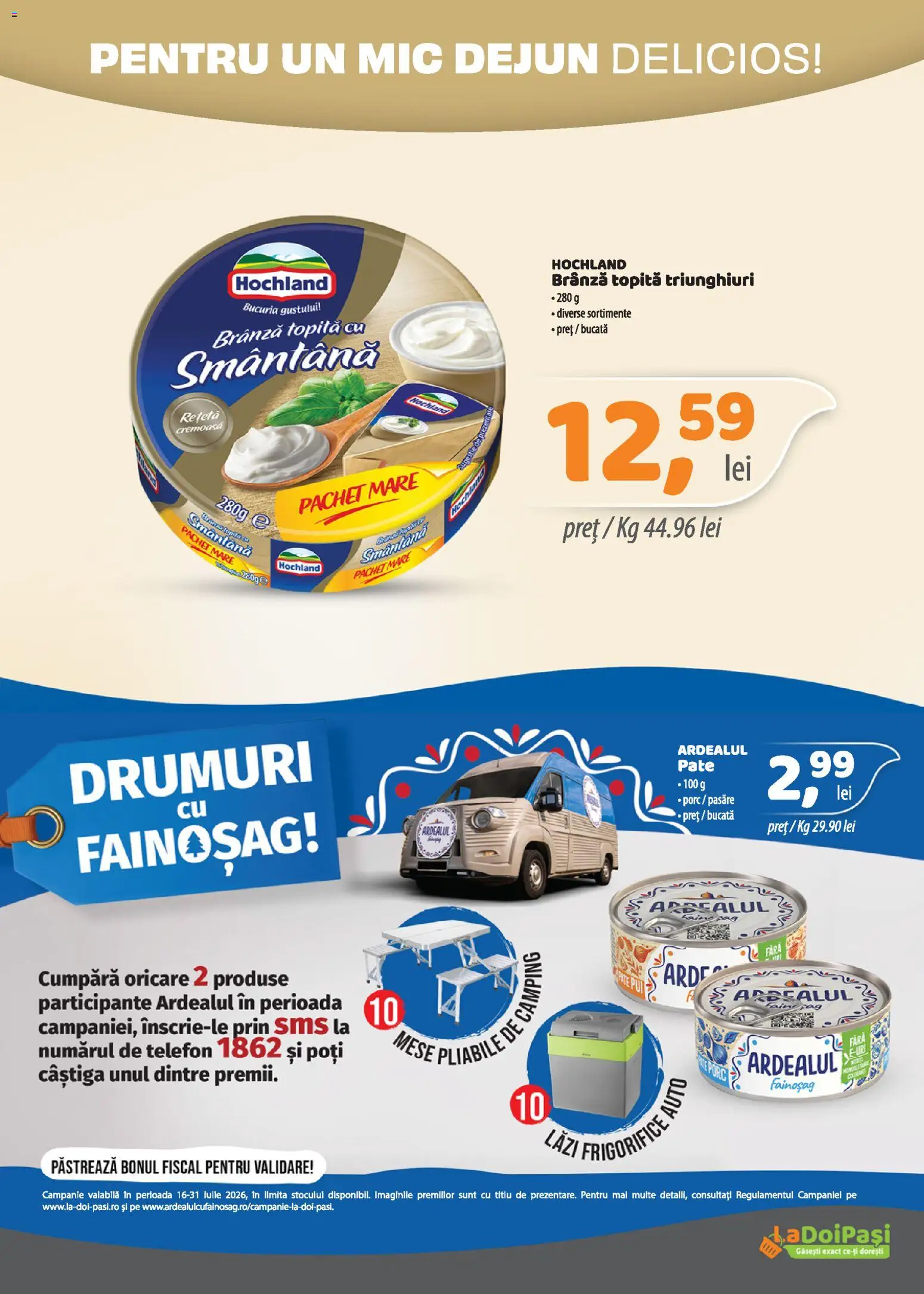 Catalog LaDoiPași 16 - 30 Iulie 2026 | Pagina 2 | Produse: Pară, Telefon, Brânză, Smântână