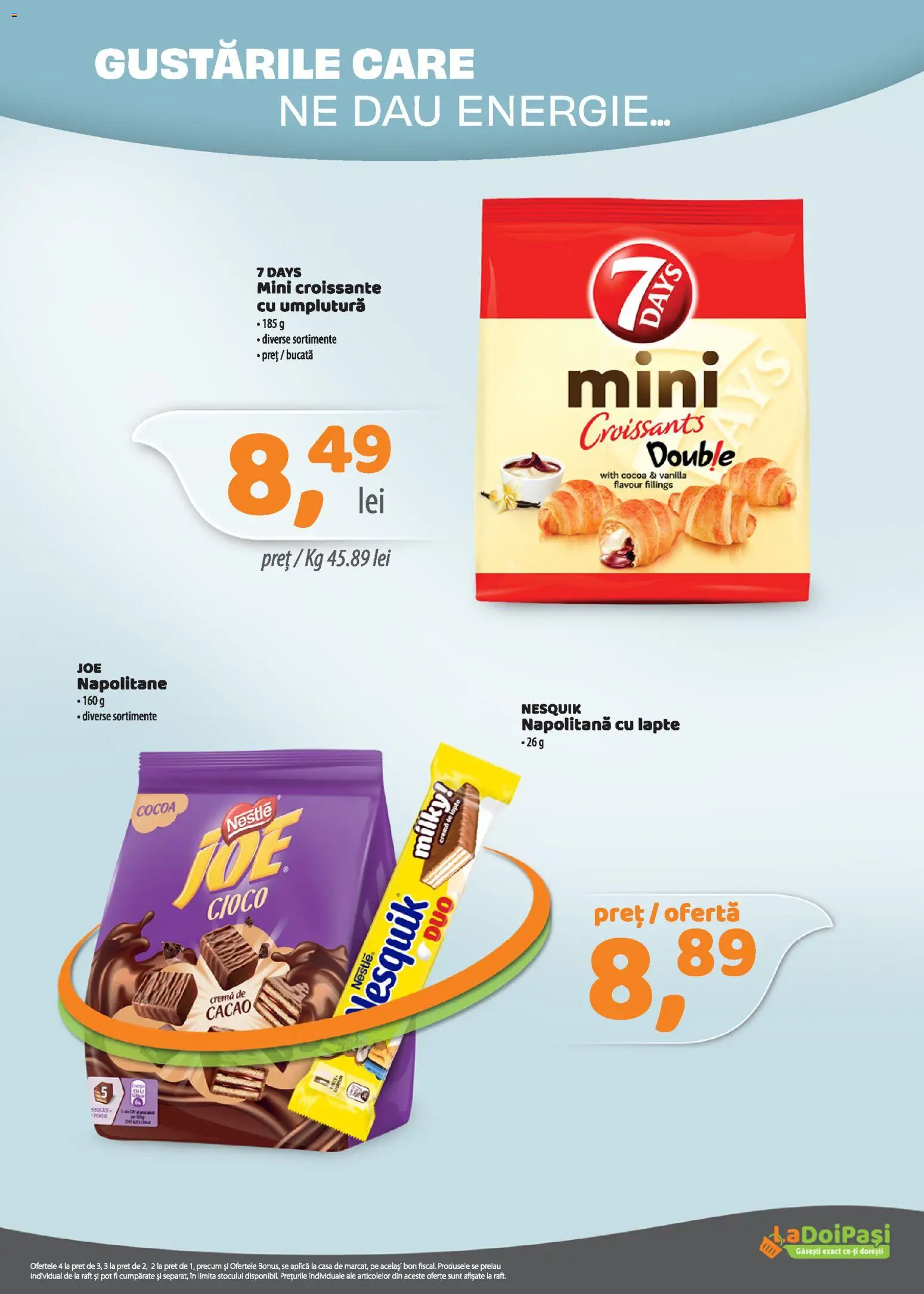 Catalog LaDoiPași 16 - 30 Iulie 2026 | Pagina 5 | Produse: Napolitane, Lapte, Cremă, Cacao