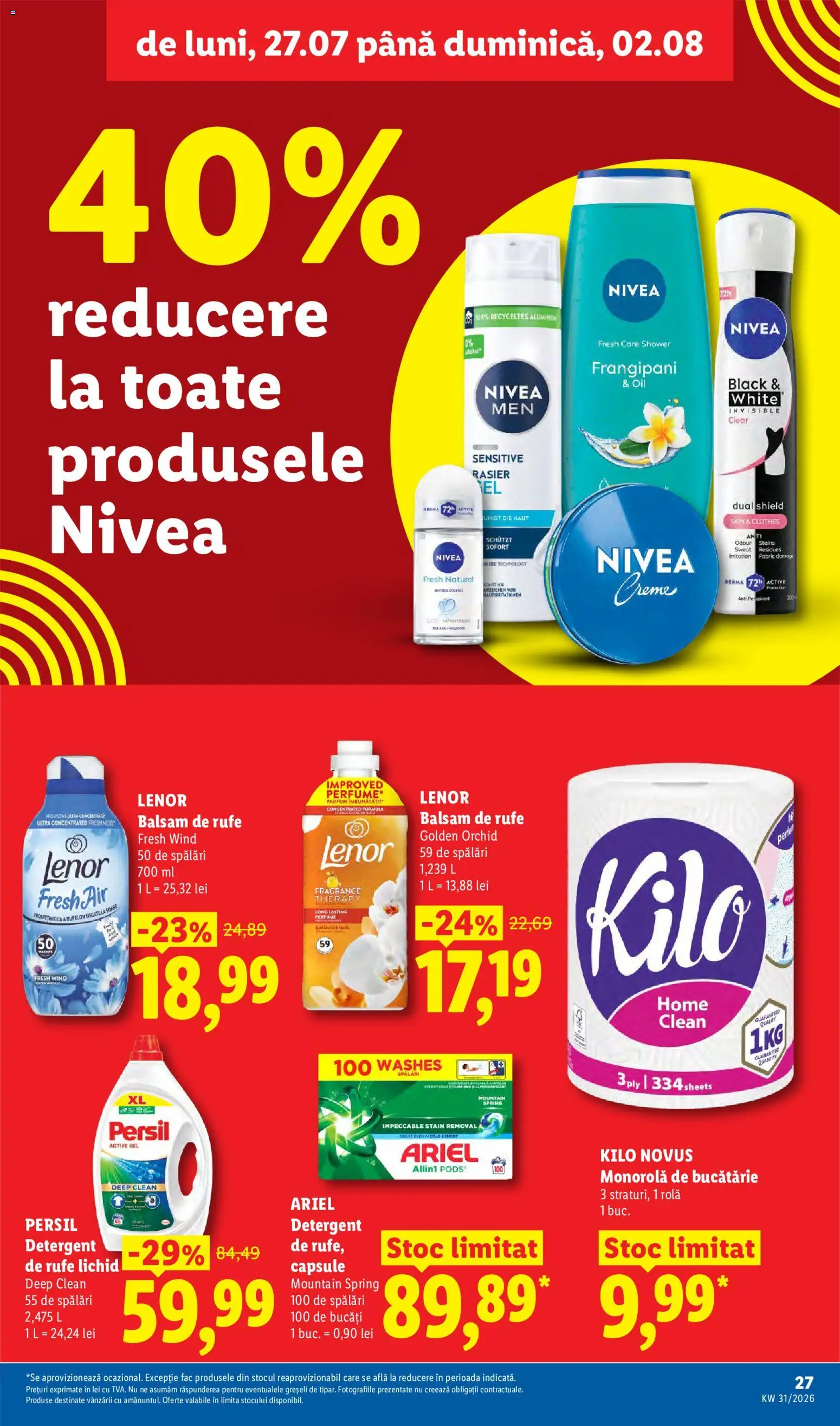 Catalog LIDL 27 Iulie - 1 August 2026 | Pagina 27 | Produse: Bucătărie, Parfum, Balsam, Antiperspirant