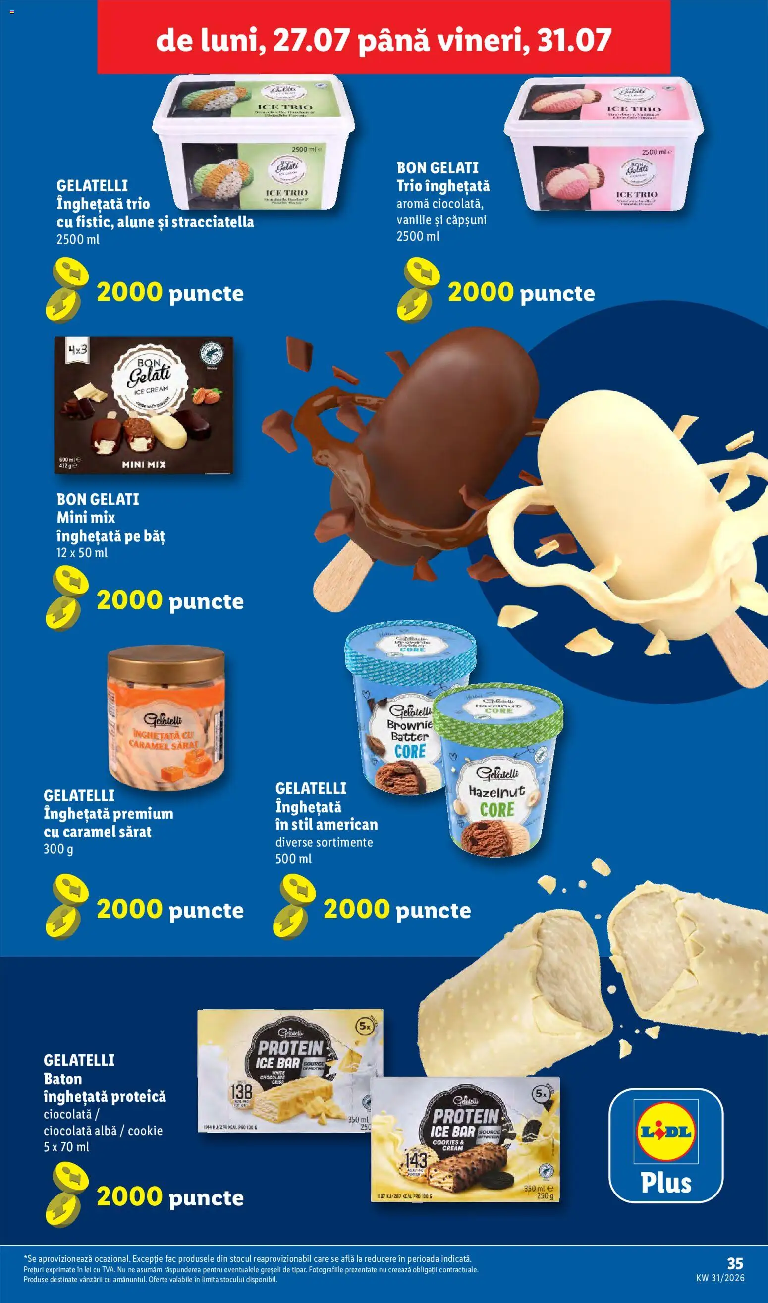 Catalog LIDL 27 Iulie - 1 August 2026 | Pagina 35 | Produse: Çarşaf, Alune, Ciocolată, Căpșuni