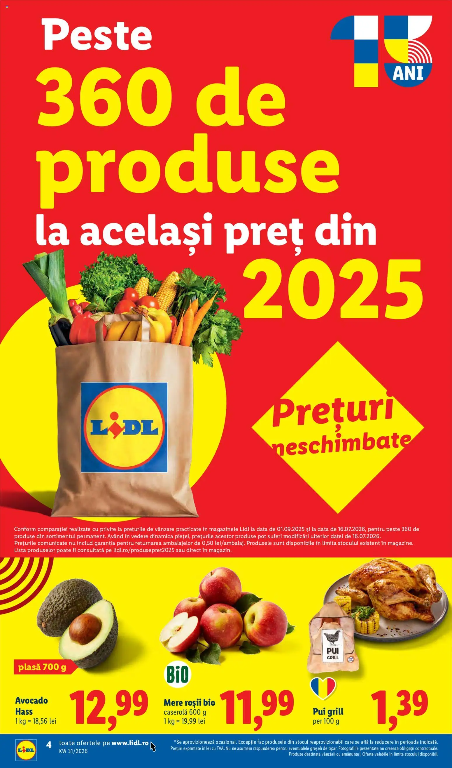 Catalog LIDL 27 Iulie - 1 August 2026 | Pagina 4 | Produse: Grill, Hacıyatmaz Kedi Oyuncağı, Pește, Avocado