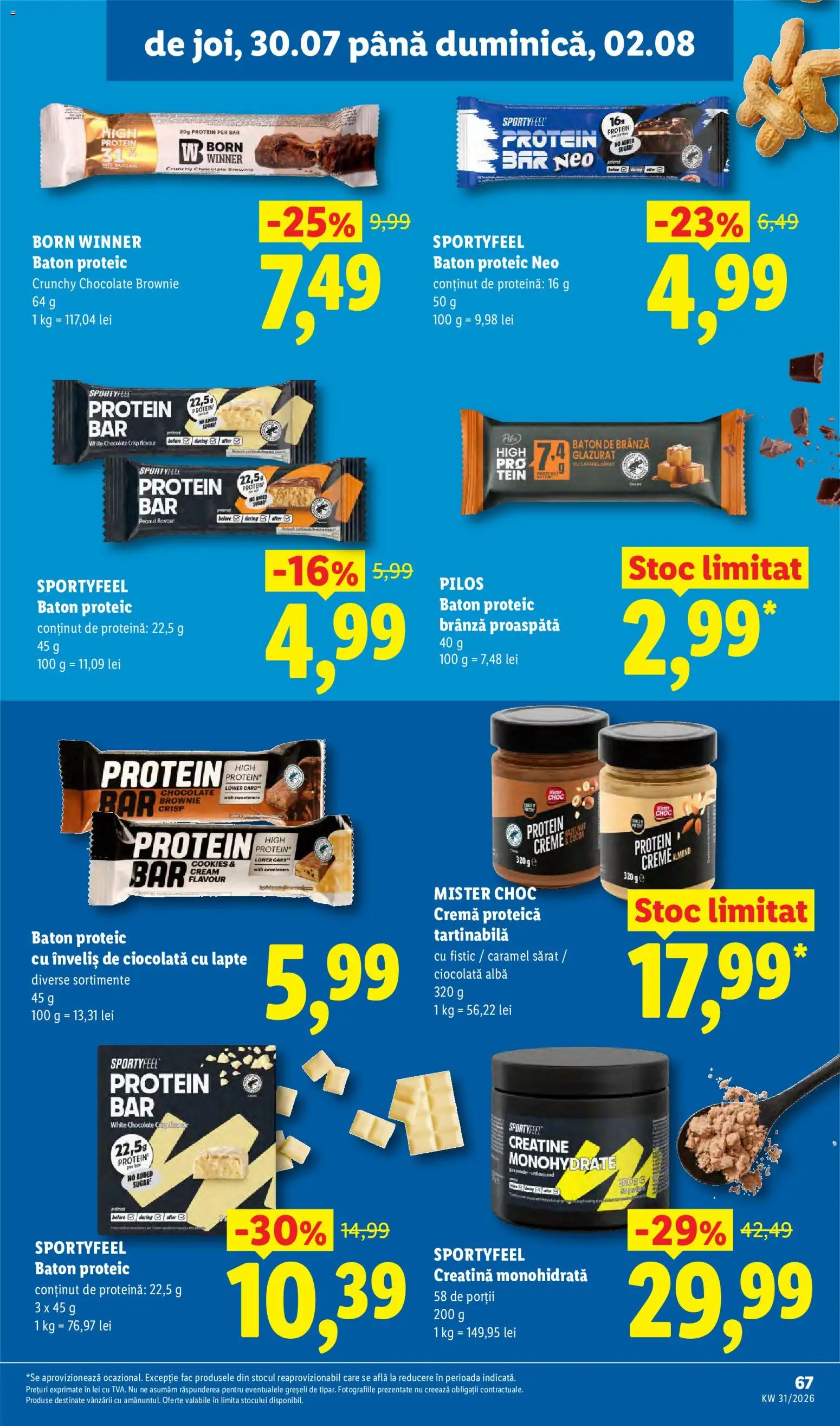 Catalog LIDL 27 Iulie - 1 August 2026 | Pagina 67 | Produse: Lapte, Brânză, Cremă, Ayakkabı düzenleyici