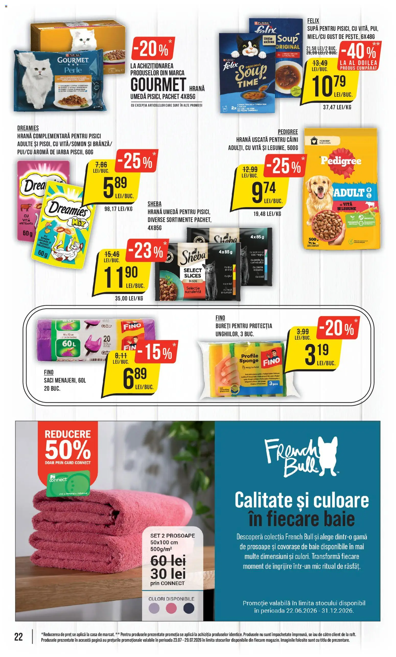 Catalog Mega Image 23 - 28 Iulie 2026 | Pagina 22 | Produse: Akrilik boya, Brânză, Pește, Legume
