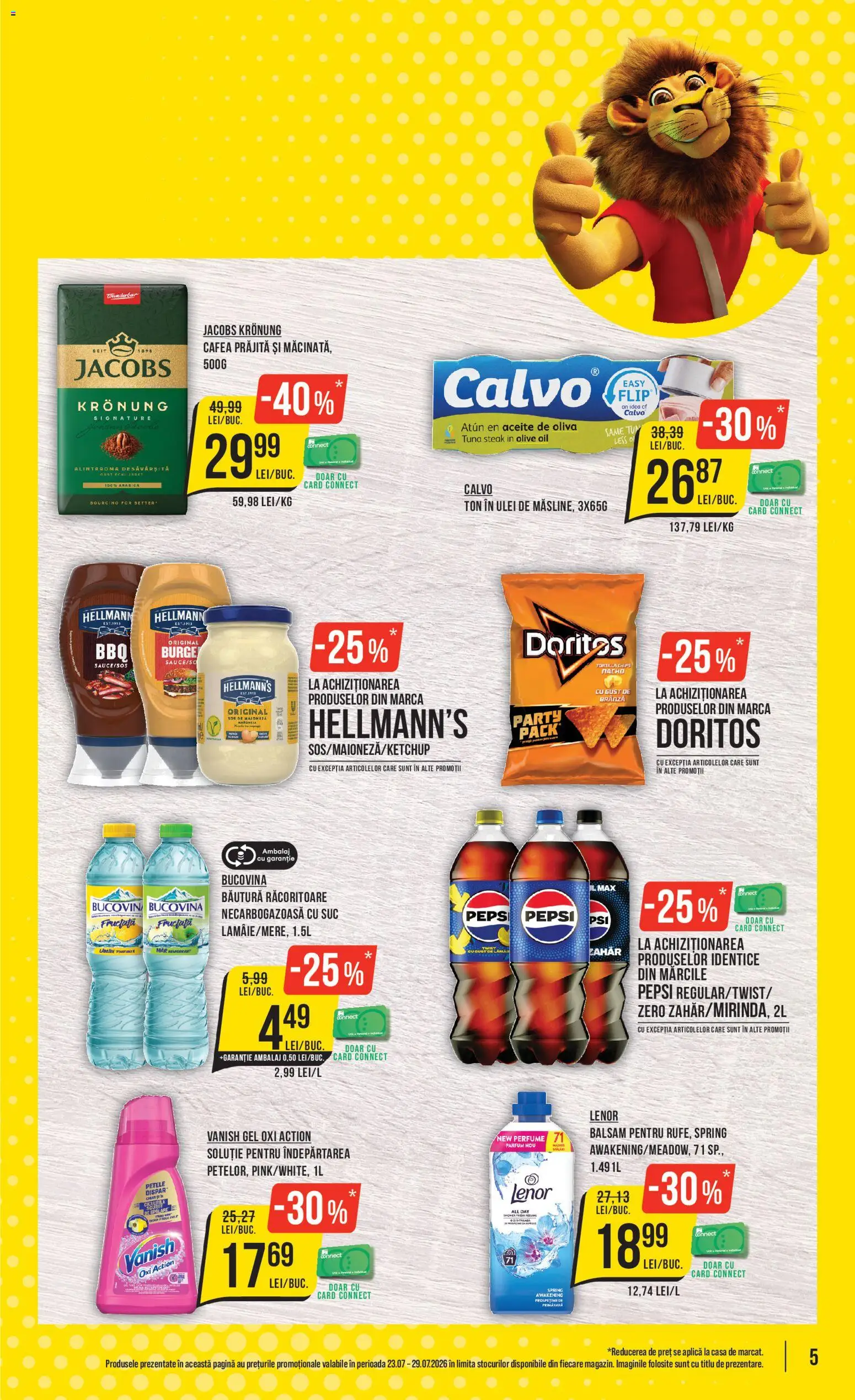 Catalog Mega Image 23 - 28 Iulie 2026 | Pagina 5 | Produse: Parfum, Balsam, Cafea, Sos