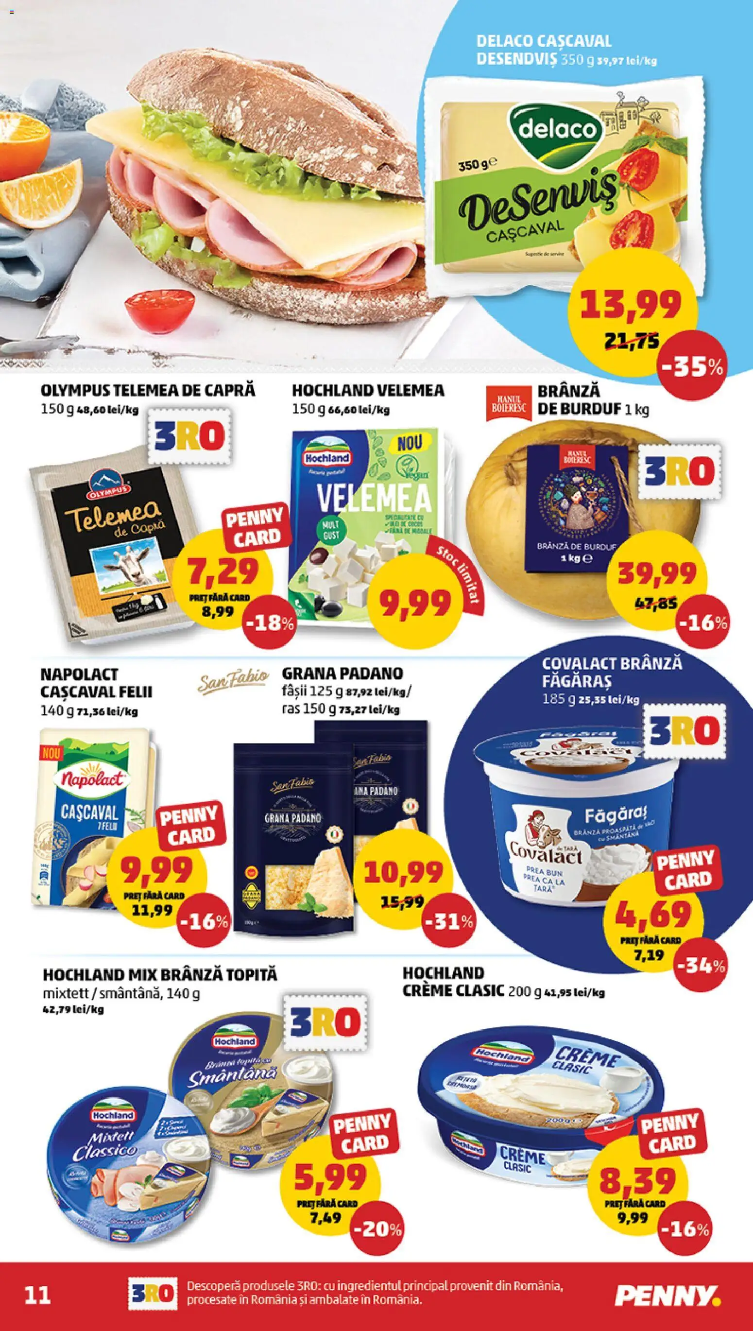 Catalog PENNY Market 22 - 27 Iulie 2026 | Pagina 11 | Produse: Tırnak makası, Cașcaval, Brânză, Smântână