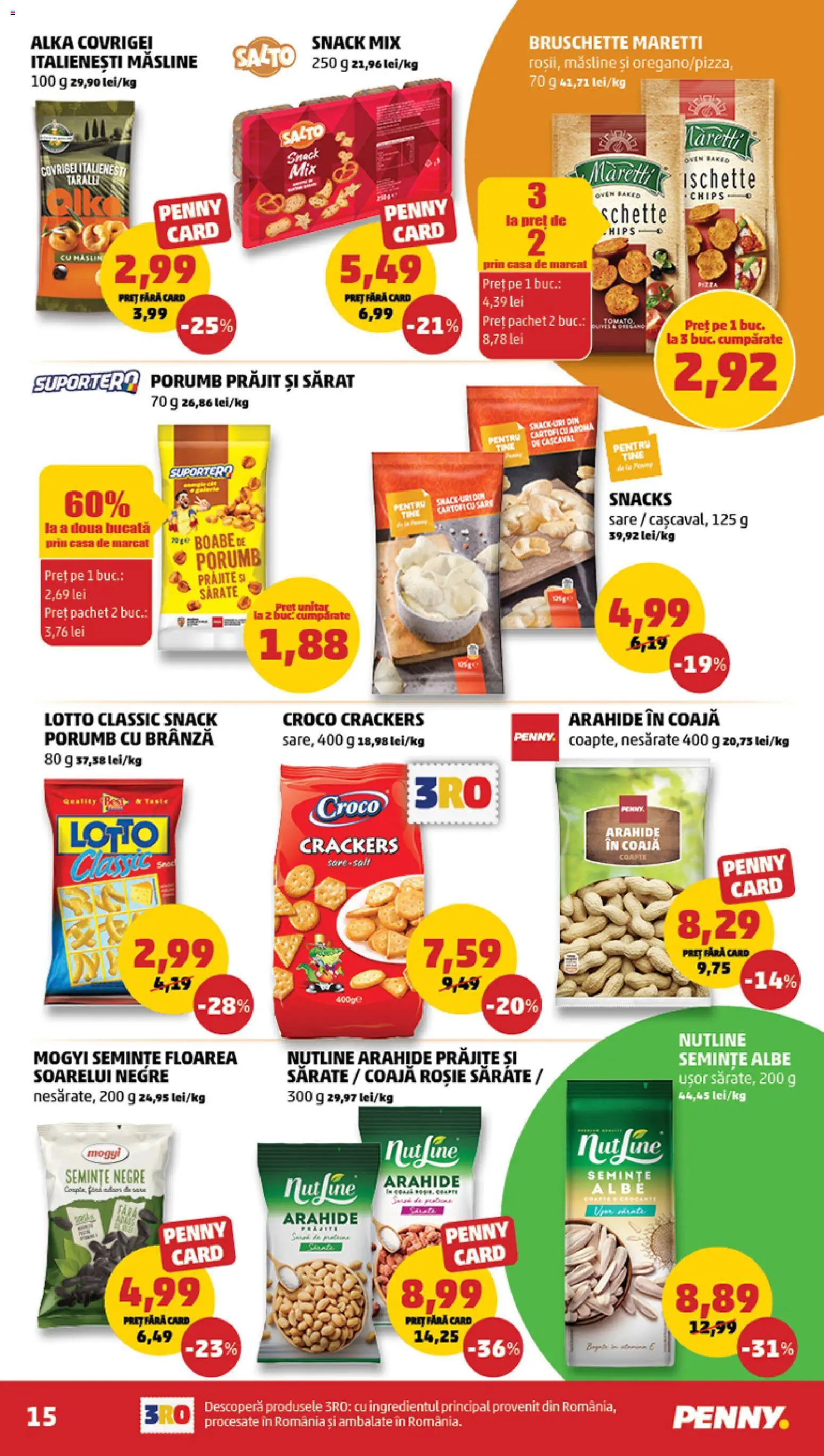 Catalog PENNY Market 22 - 27 Iulie 2026 | Pagina 15 | Produse: Arahide, Brânză, Porumb, Sare