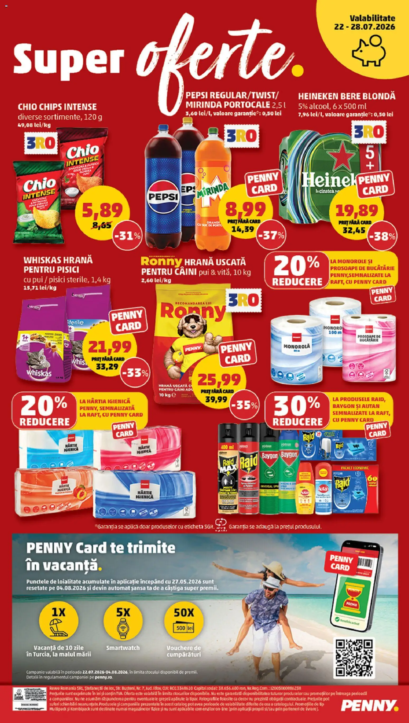Catalog PENNY Market 22 - 27 Iulie 2026 | Pagina 20 | Produse: Hrană pentru pisici, Smartwatch, Hacıyatmaz Kedi Oyuncağı, Portocale