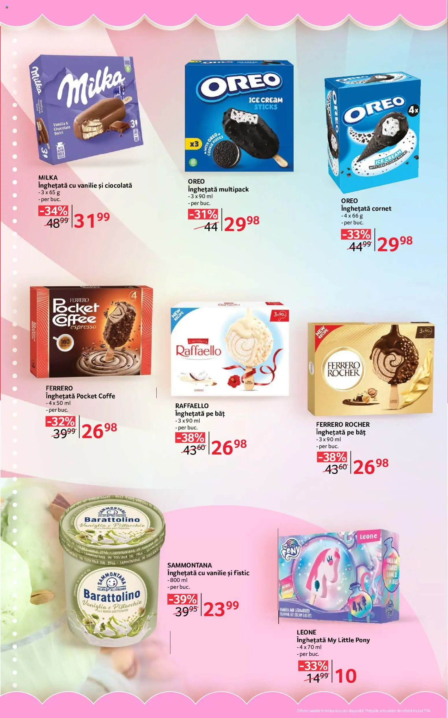 Catalog Selgros 24 Iulie - 5 August 2026 | Pagina 10 | Produse: Soda, Ciocolată, Fistic, Înghețată