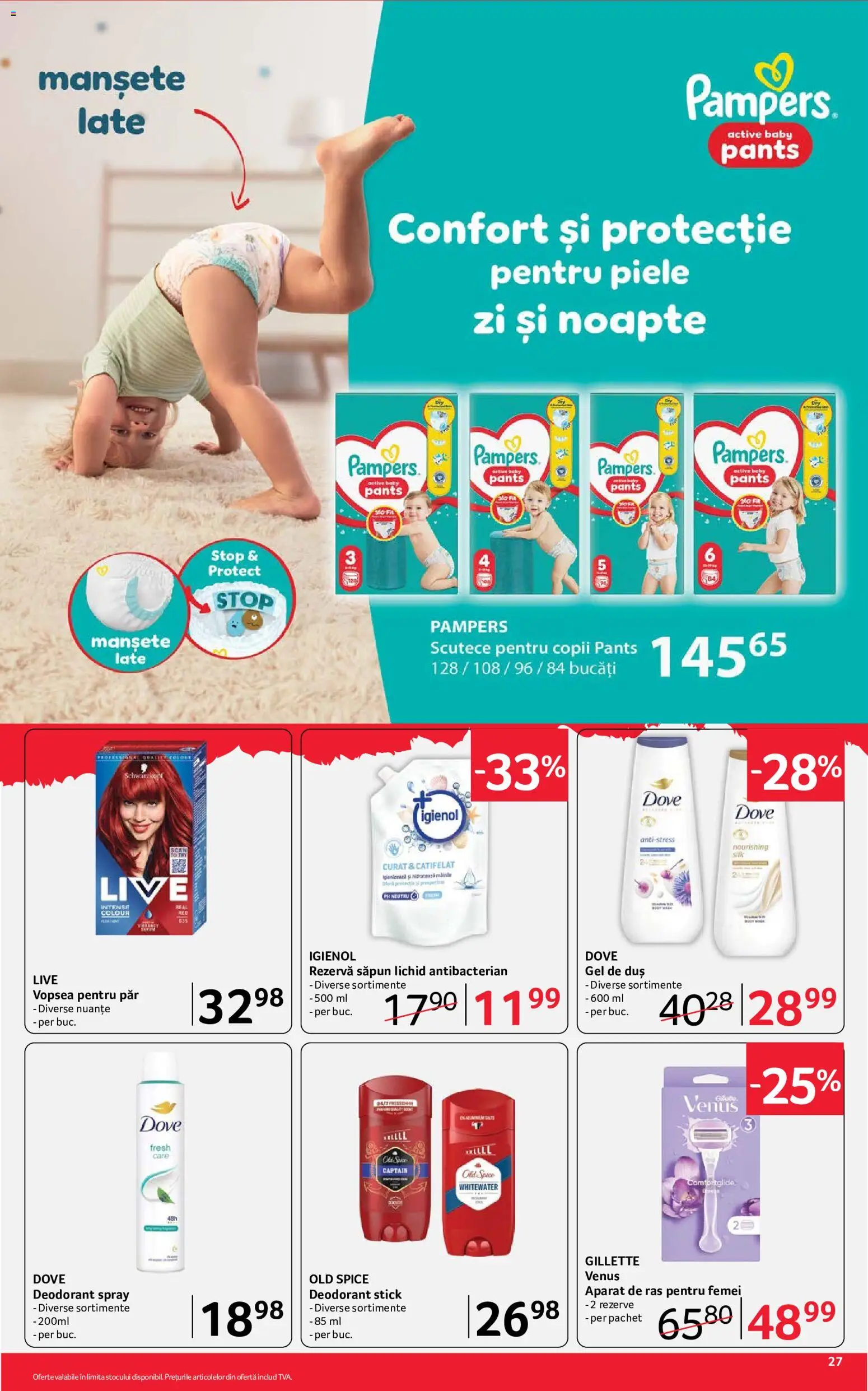 Catalog Selgros 24 Iulie - 5 August 2026 | Pagina 27 | Produse: Kısırlaştırılmış Kedi Maması, Aparat De Ras, Vopsea, Rezervă săpun