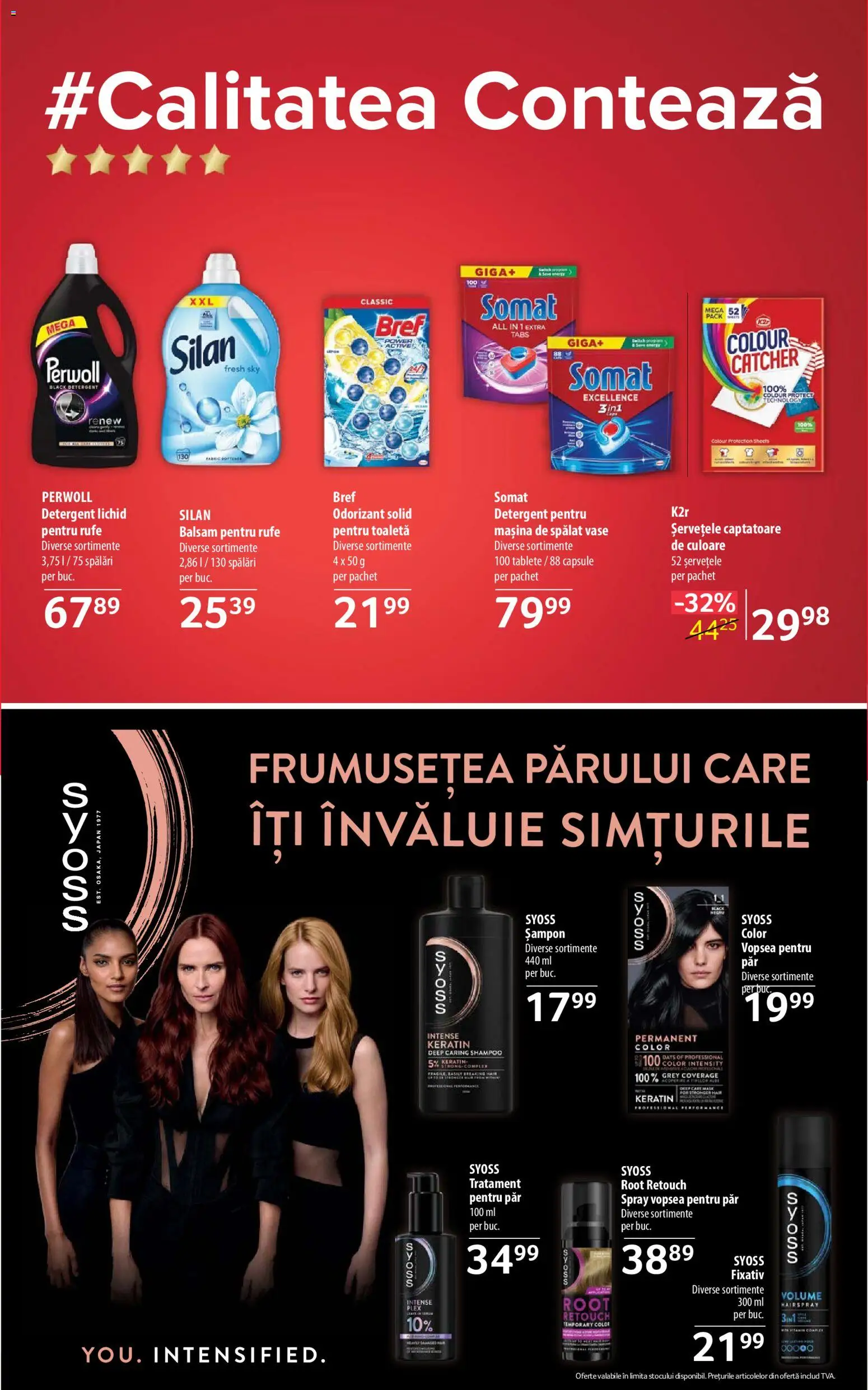 Catalog Selgros 24 Iulie - 5 August 2026 | Pagina 28 | Produse: Vopsea, Șampon, Balsam, Detergent