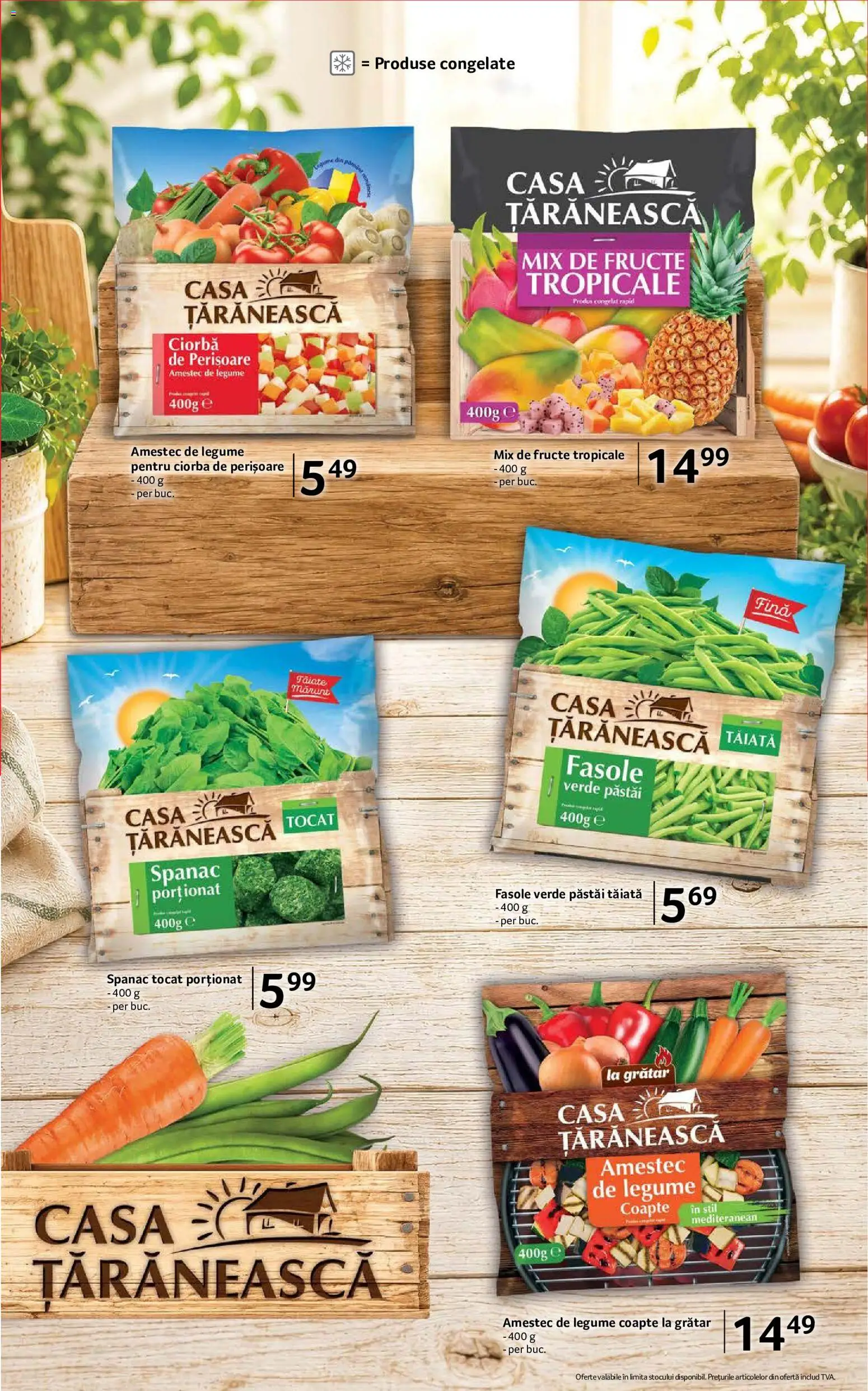 Catalog Selgros 24 Iulie - 5 August 2026 | Pagina 8 | Produse: Grătar, Fasole verde, Legume, Fructe
