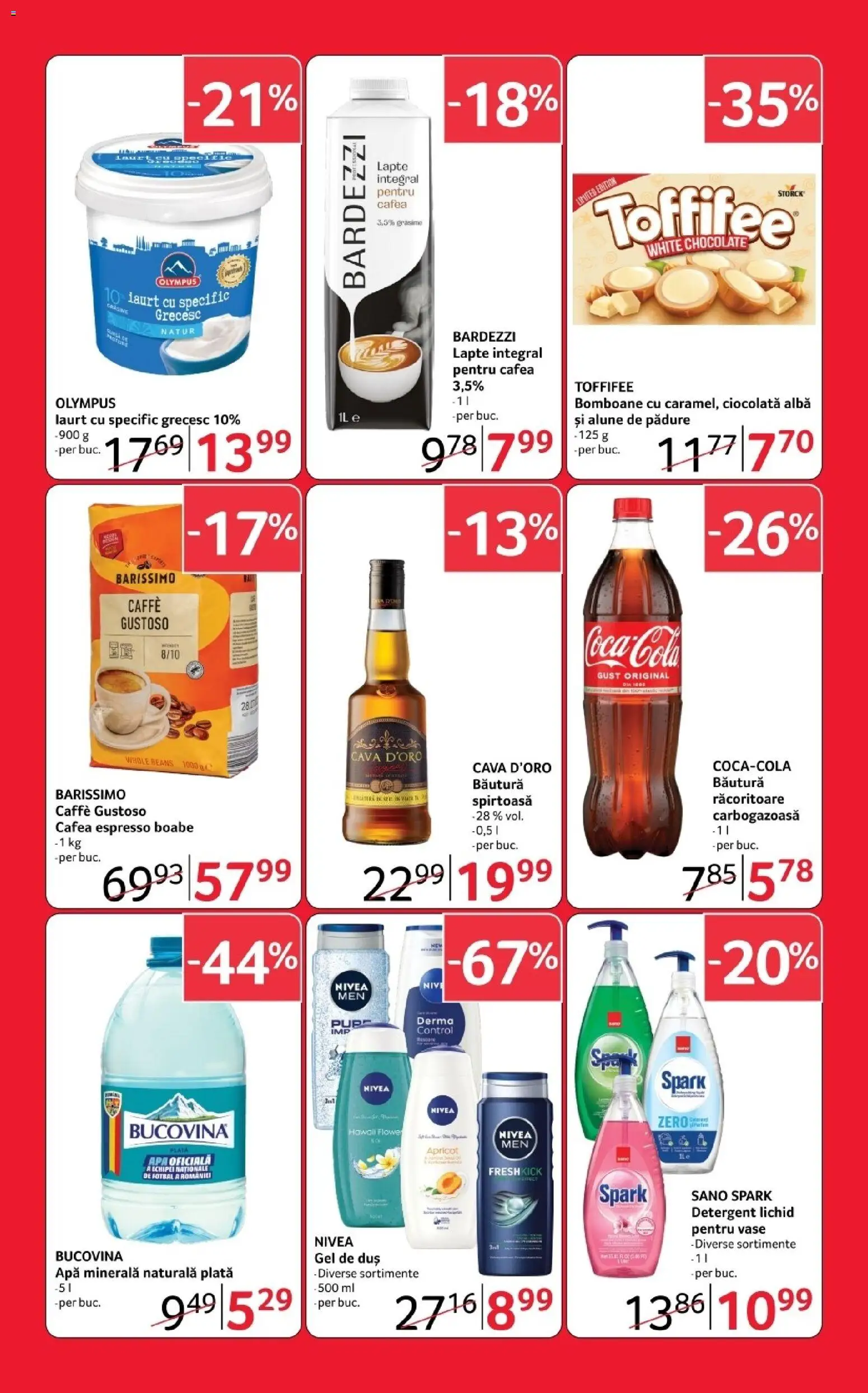 Catalog Selgros 24 - 25 Iulie 2026 | Pagina 2 | Produse: Alune, Gel de duș, Detergent, Bomboane