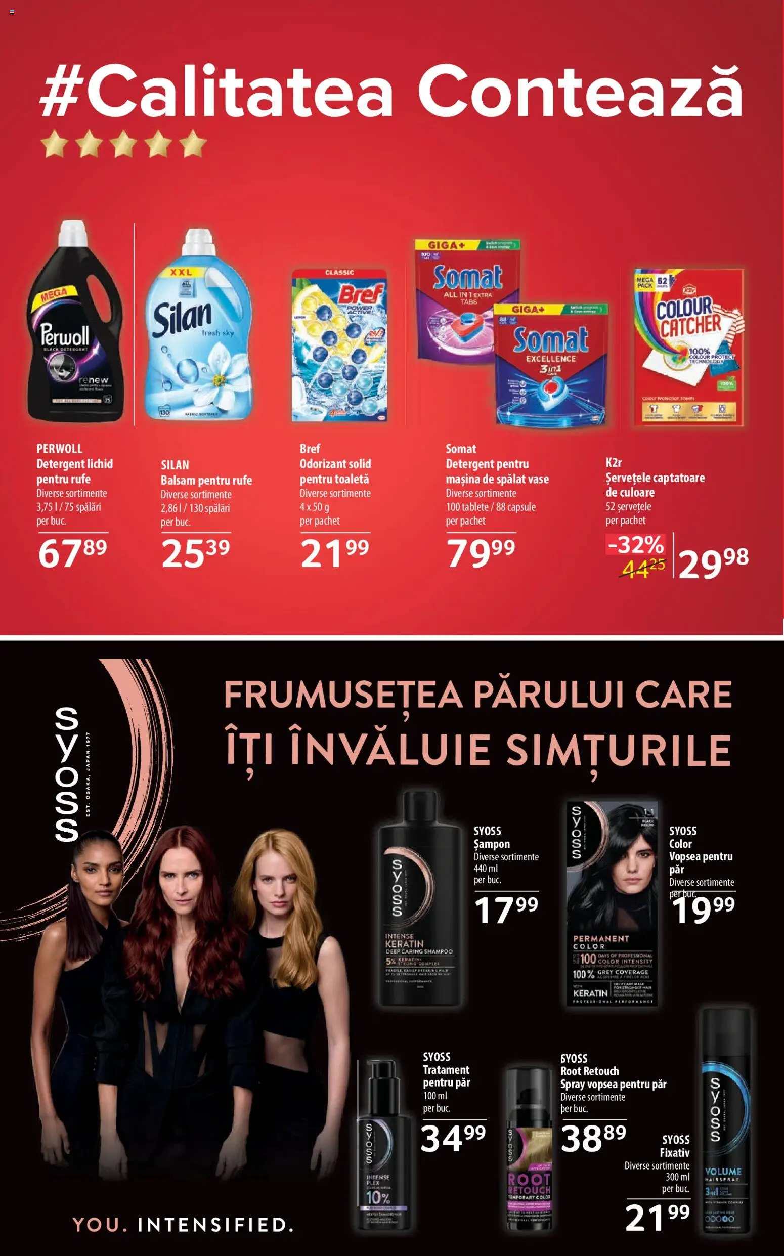 Catalog Selgros 24 Iulie - 5 August 2026 | Pagina 12 | Produse: Mașină De Spălat, Șampon, Yorgan, Detergent