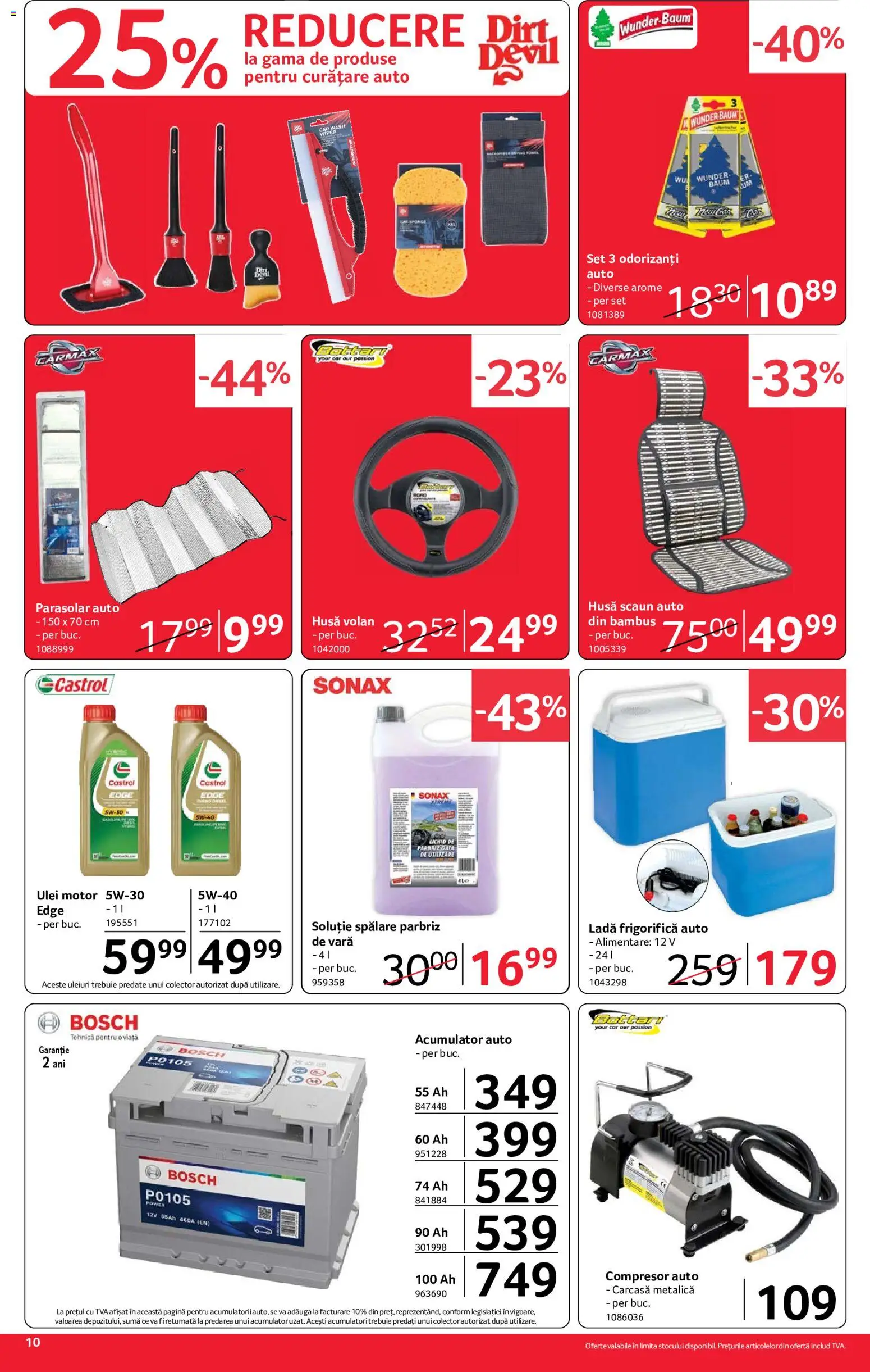 Catalog Selgros 24 Iulie - 5 August 2026 | Pagina 10 | Produse: Carcasă, Scaun, Ulei, Ladă frigorifică