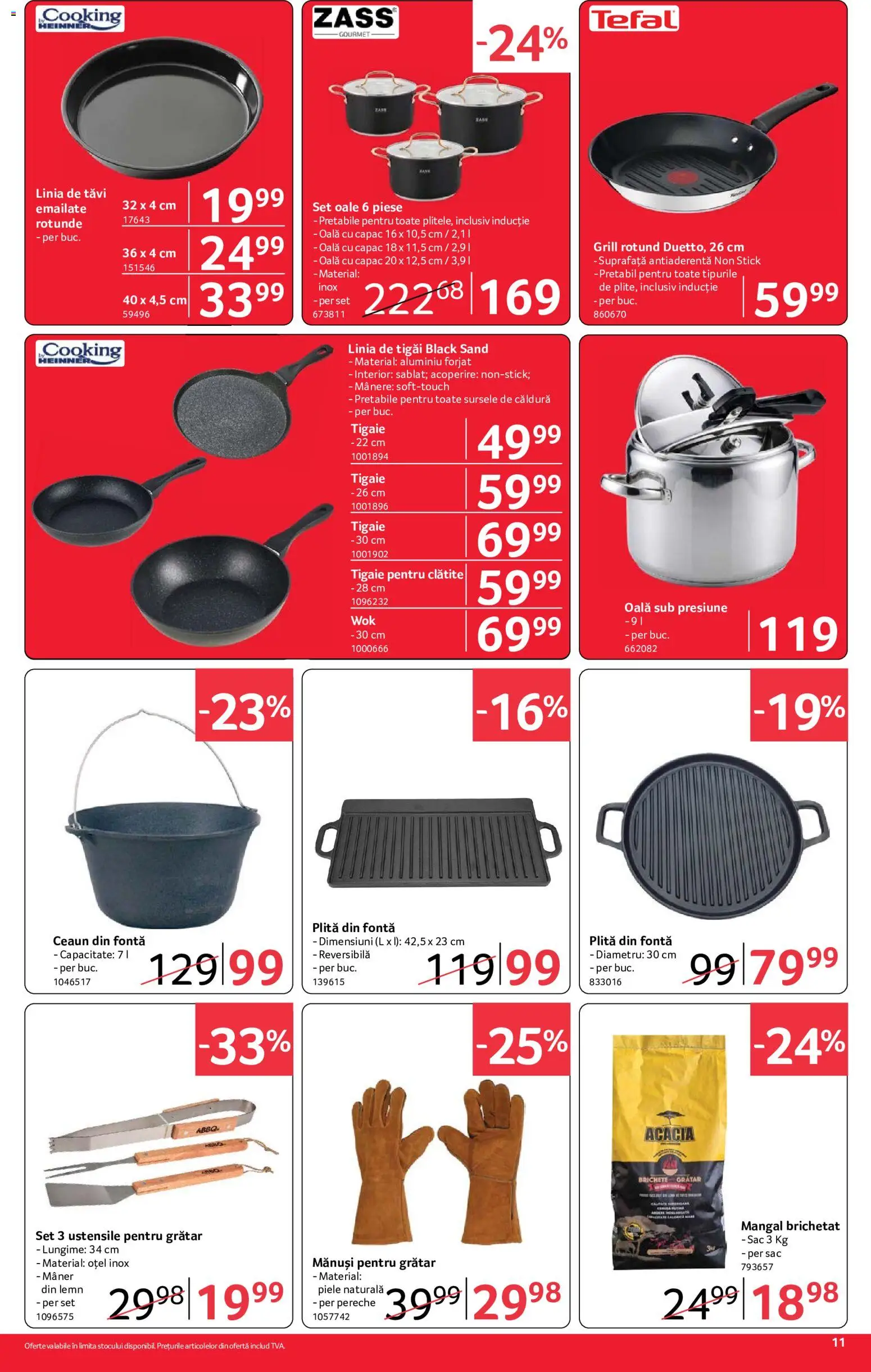Catalog Selgros 24 Iulie - 5 August 2026 | Pagina 11 | Produse: Mănuși, Grill, Set oale, Soğanlar