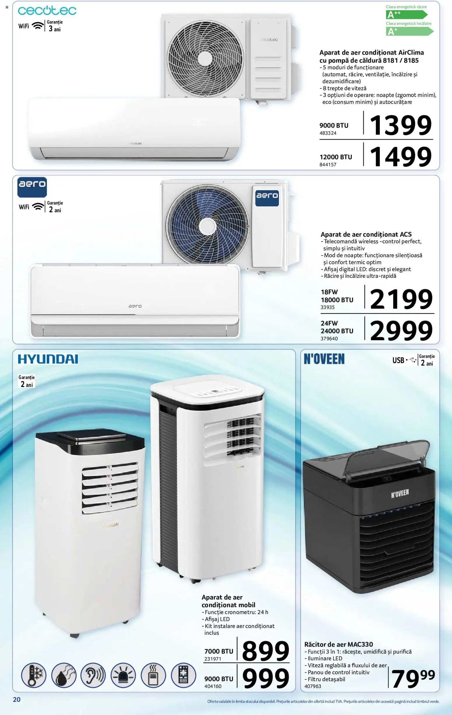 Catalog Selgros 24 Iulie - 5 August 2026 | Pagina 20 | Produse: Usb, Aer Condiționat, Babak, Răcitor de aer