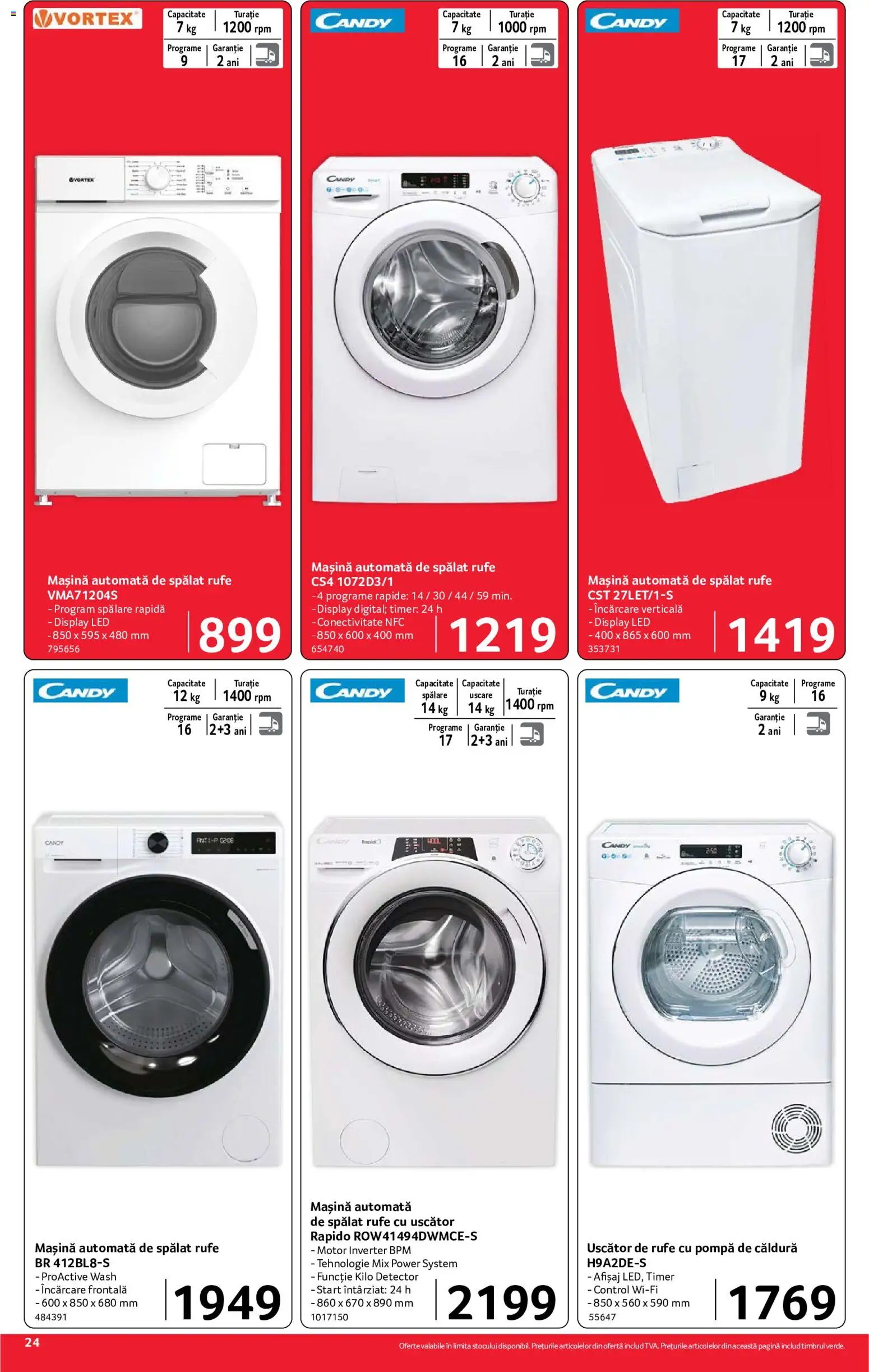 Catalog Selgros 24 Iulie - 5 August 2026 | Pagina 24 | Produse: Uscător, Babak