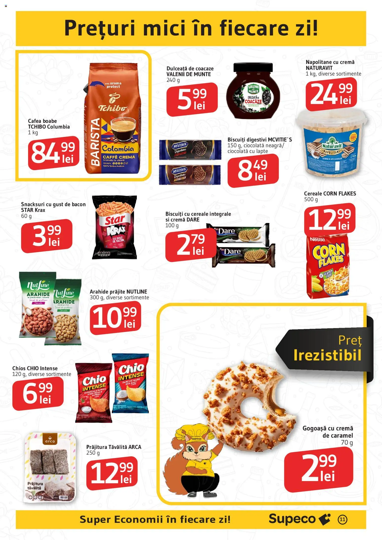 Catalog Supeco 23 Iulie - 4 August 2026 | Pagina 11 | Produse: Bacon, Arahide, Ciocolată, Biscuiți