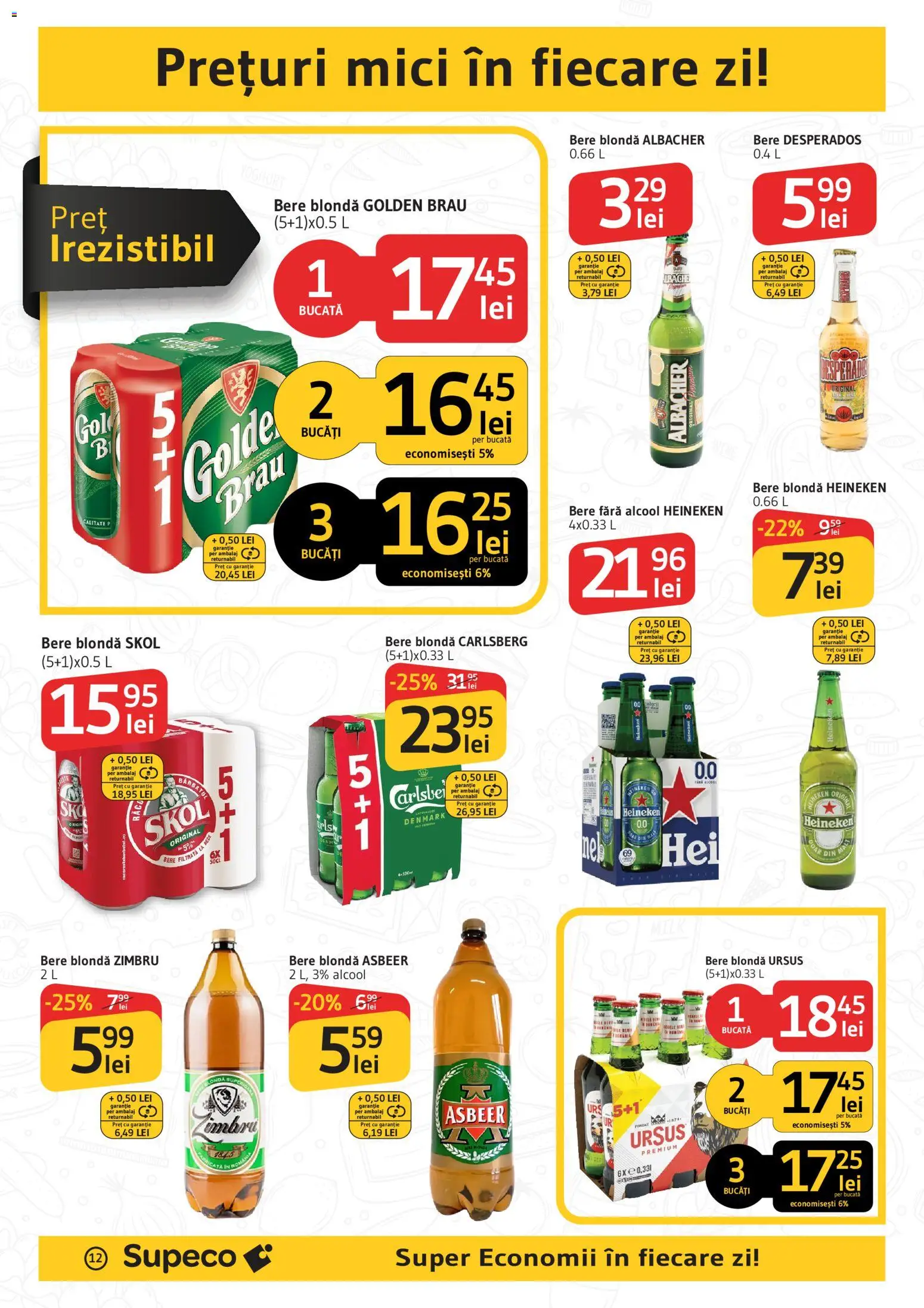 Catalog Supeco 23 Iulie - 4 August 2026 | Pagina 12 | Produse: Atıştırmalık, Mici, Eğitim çantaları, Bere